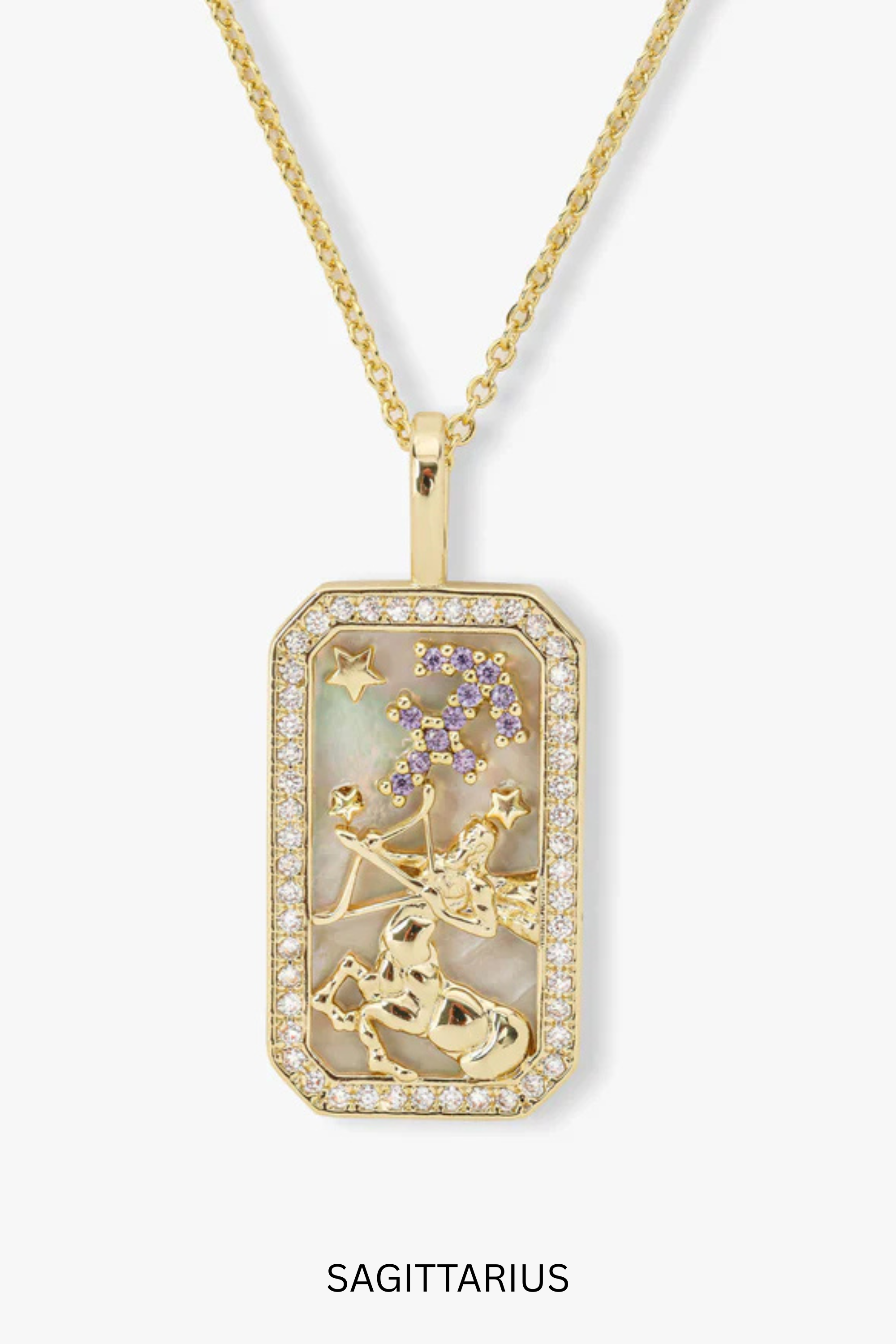 Melinda Maria Zodiac Amulet Necklace