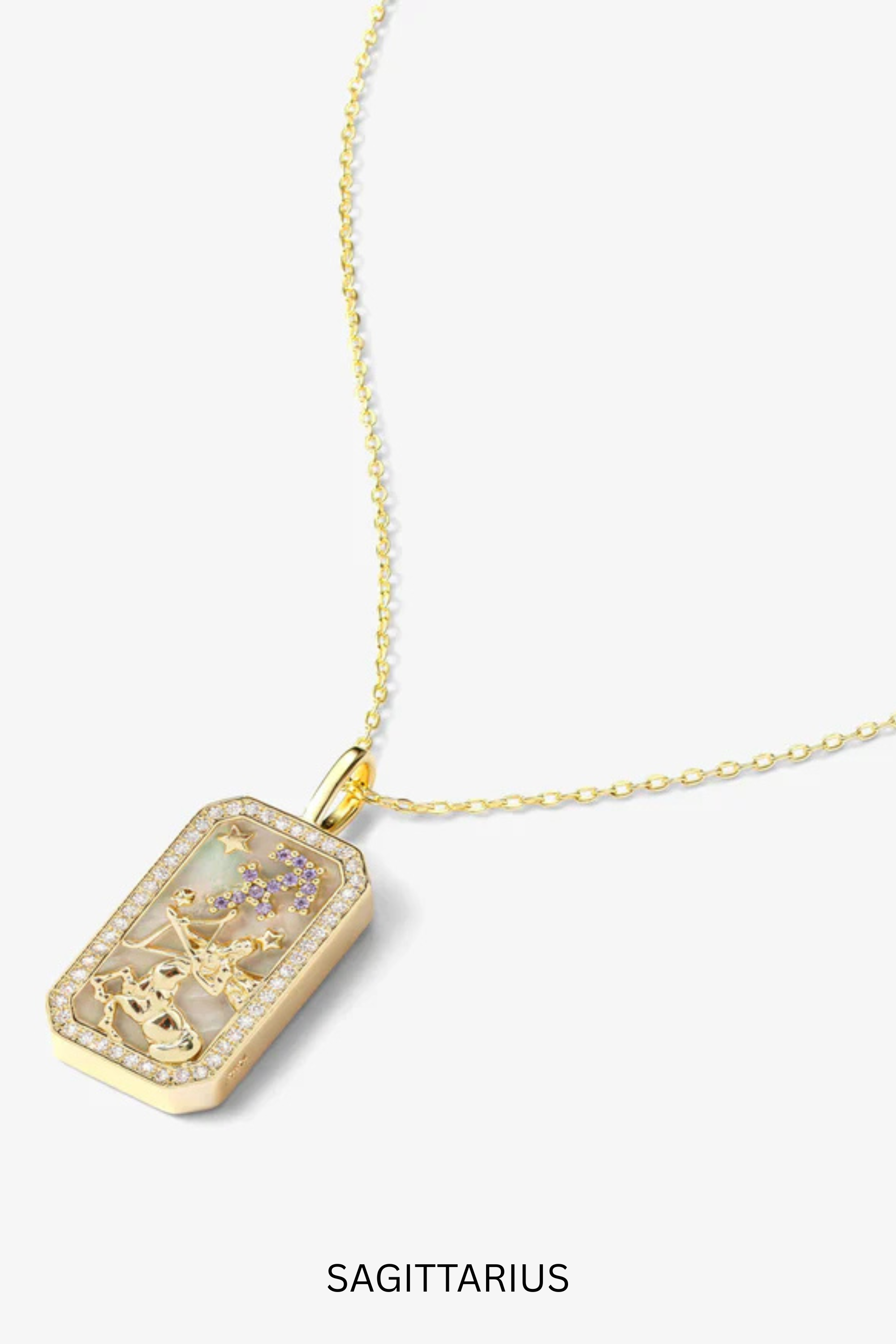 Melinda Maria Zodiac Amulet Necklace
