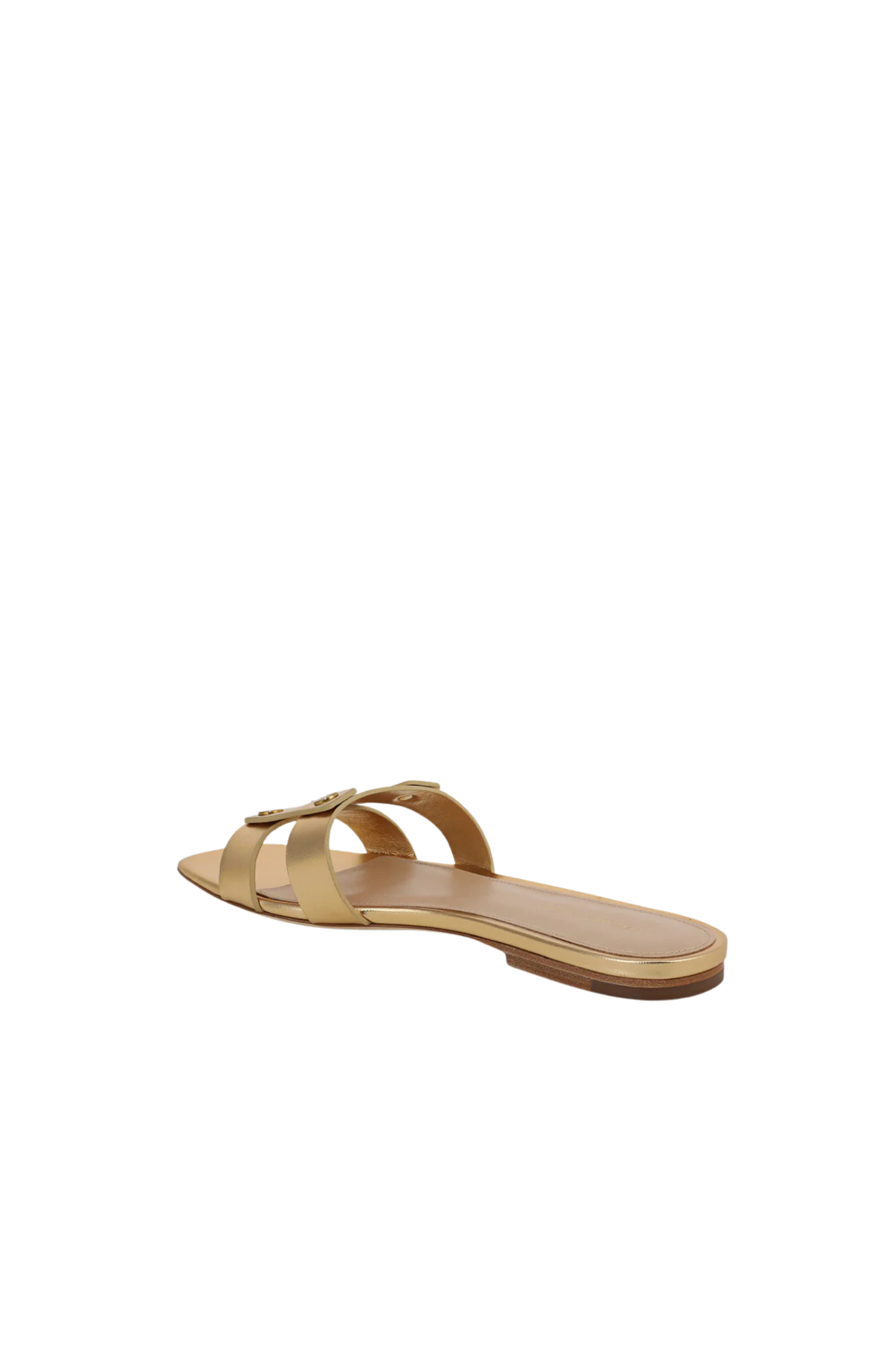 Veronica Beard Gold Via Slide
