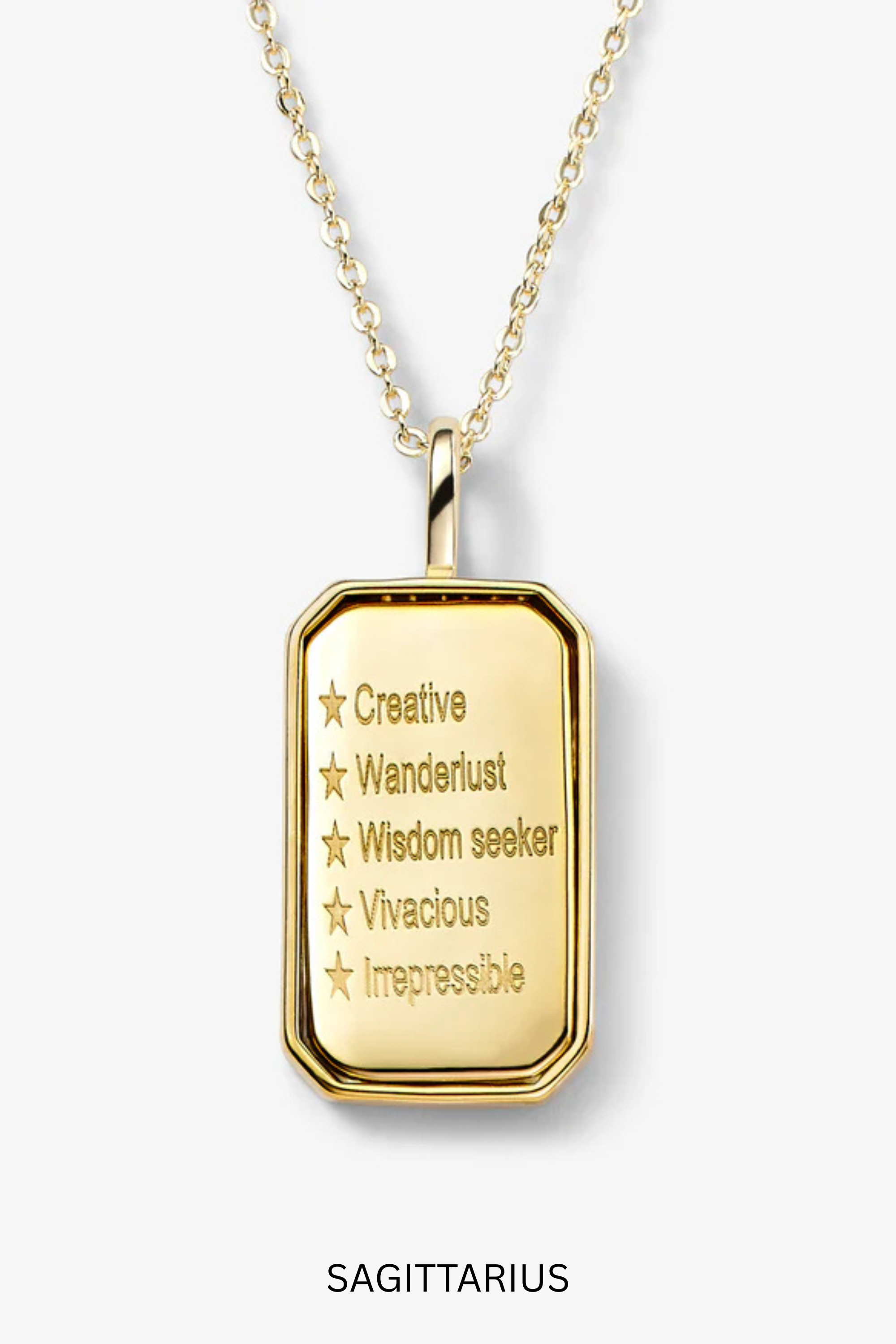 Melinda Maria Zodiac Amulet Necklace