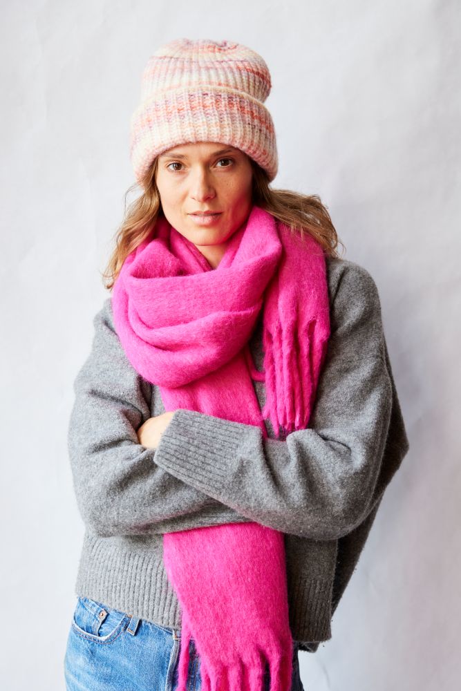 Hat Attack Cozy Solid Scarf