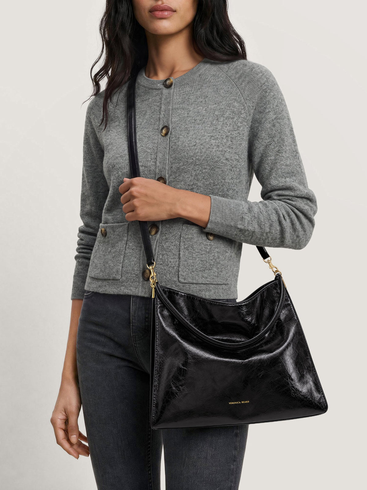 Veronica Beard Crinkle Vida Bag