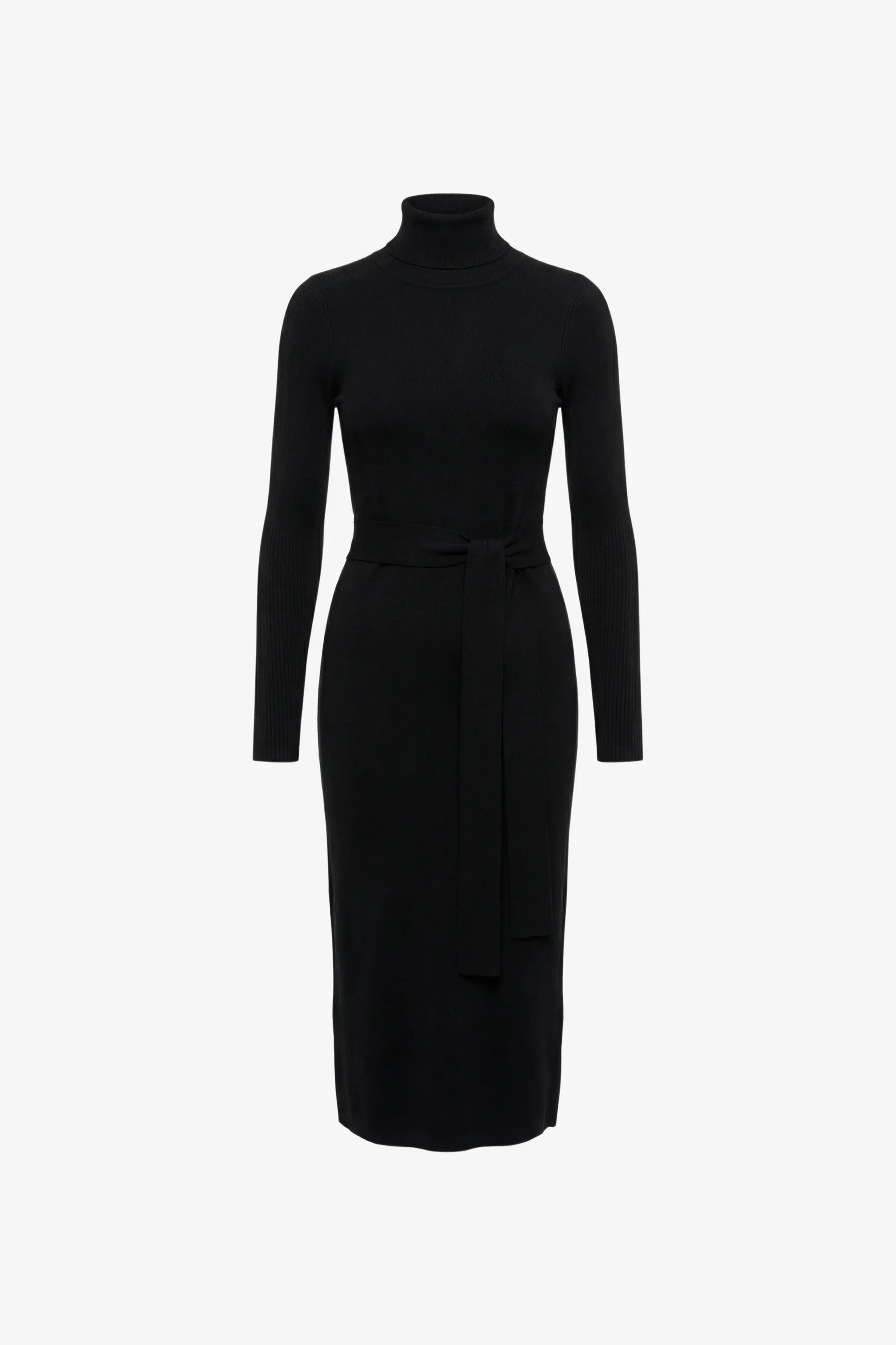 Toccin Logan Turtle Tie Front Midi Dress