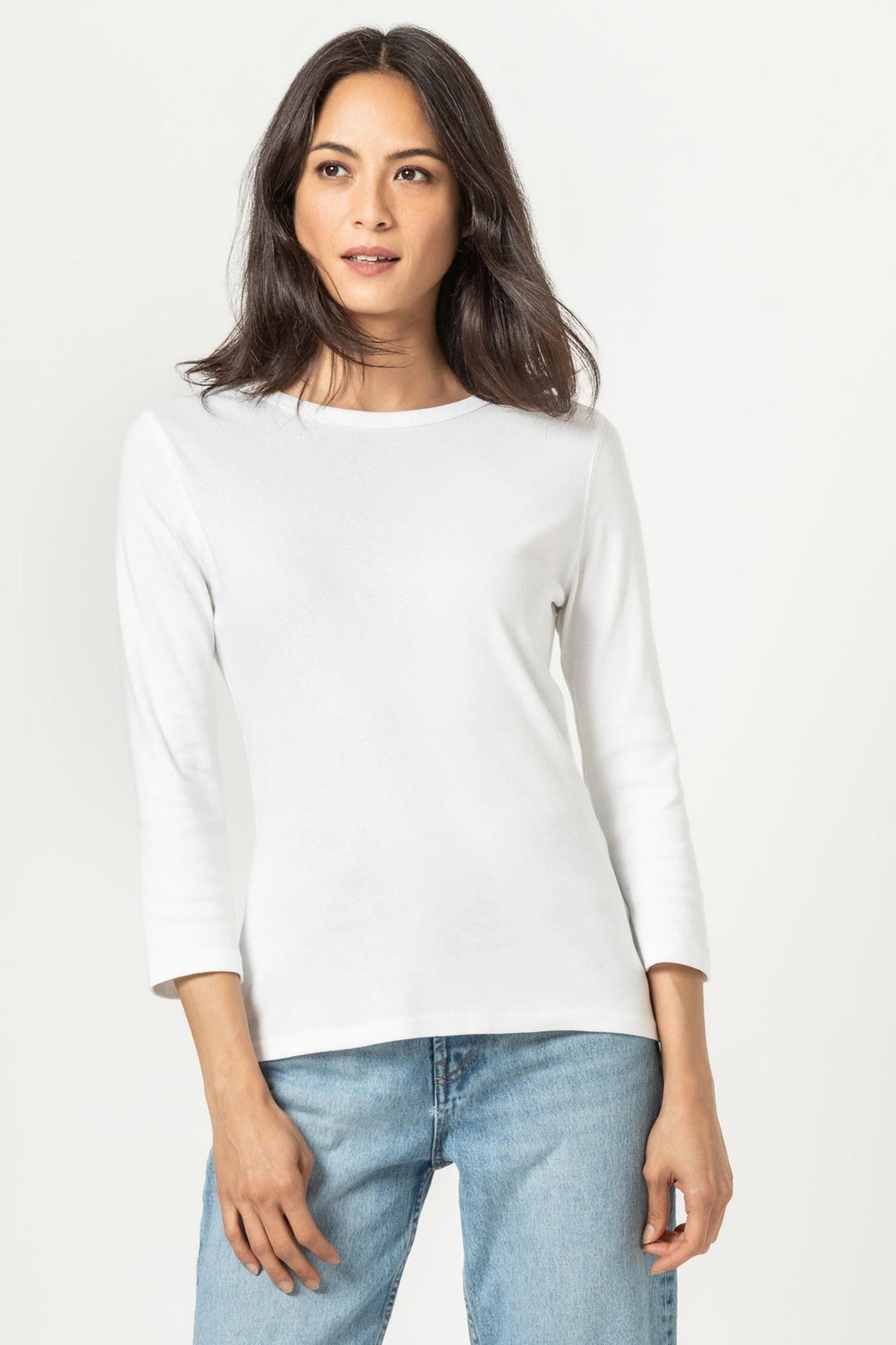Lilla P 3/4 sleeve crewneck tee