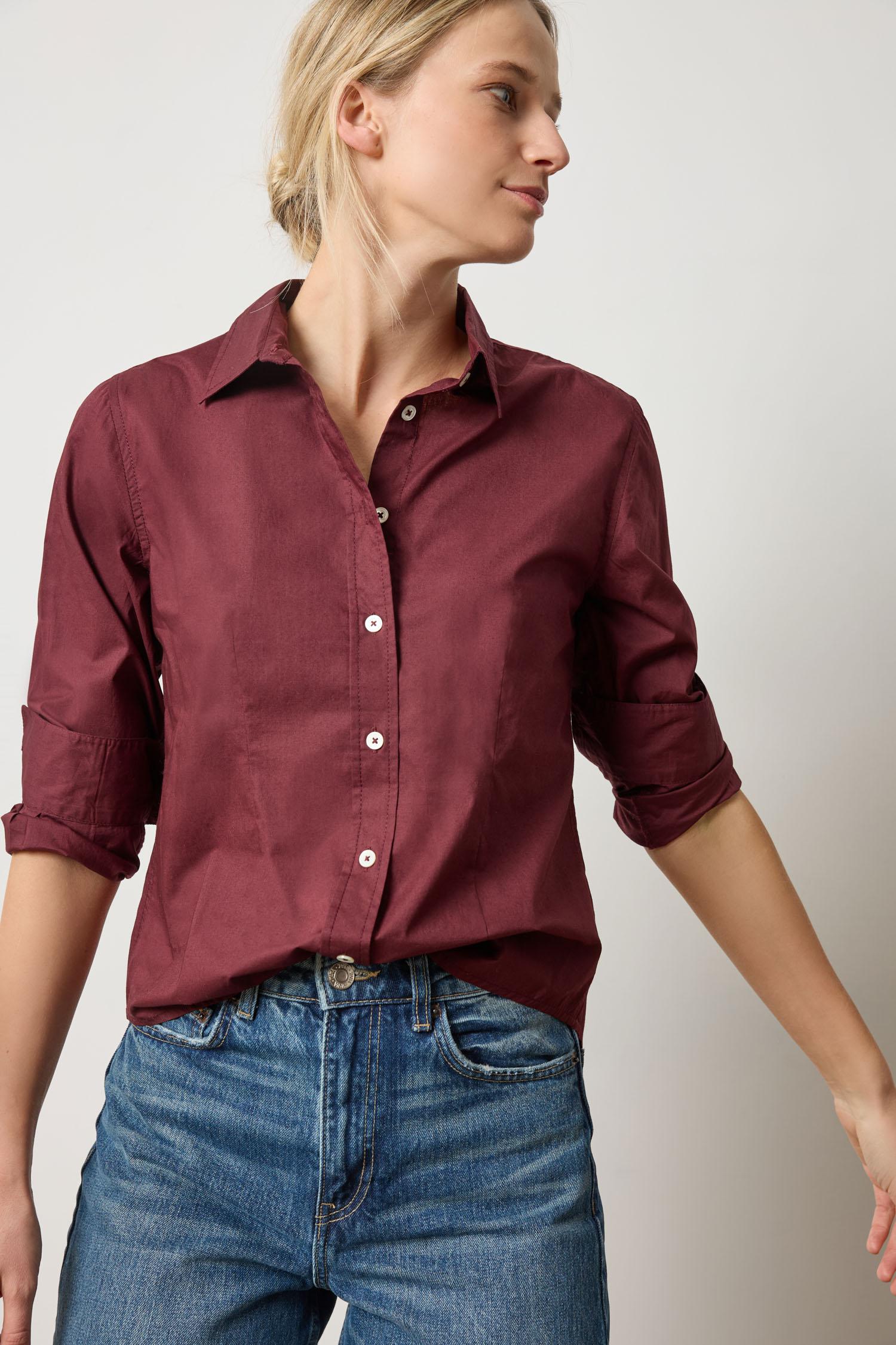 Lilla P Slim Button Down
