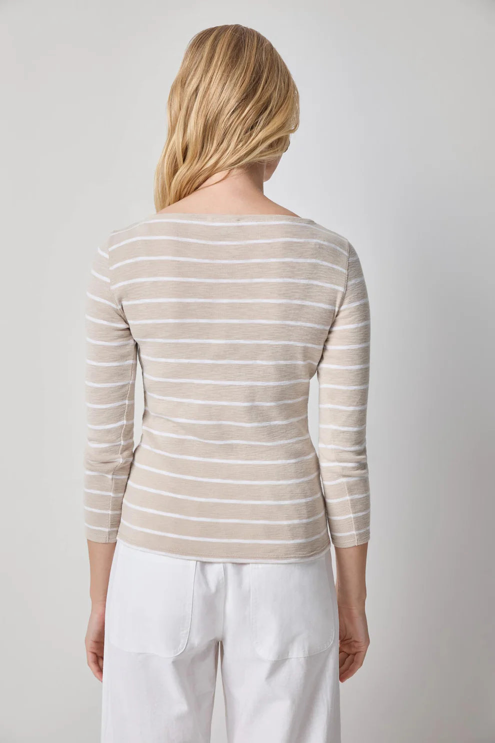 Lilla P Striped Boatneck