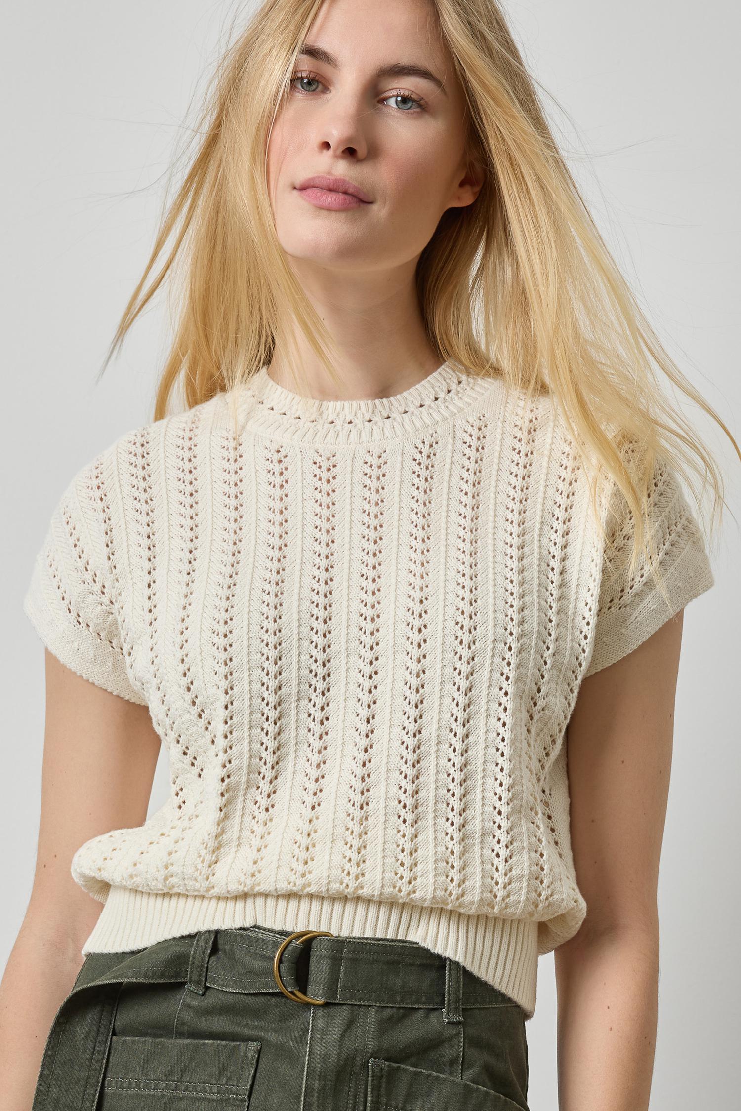 Lilla P Novelty Stitch Wedge Sweater
