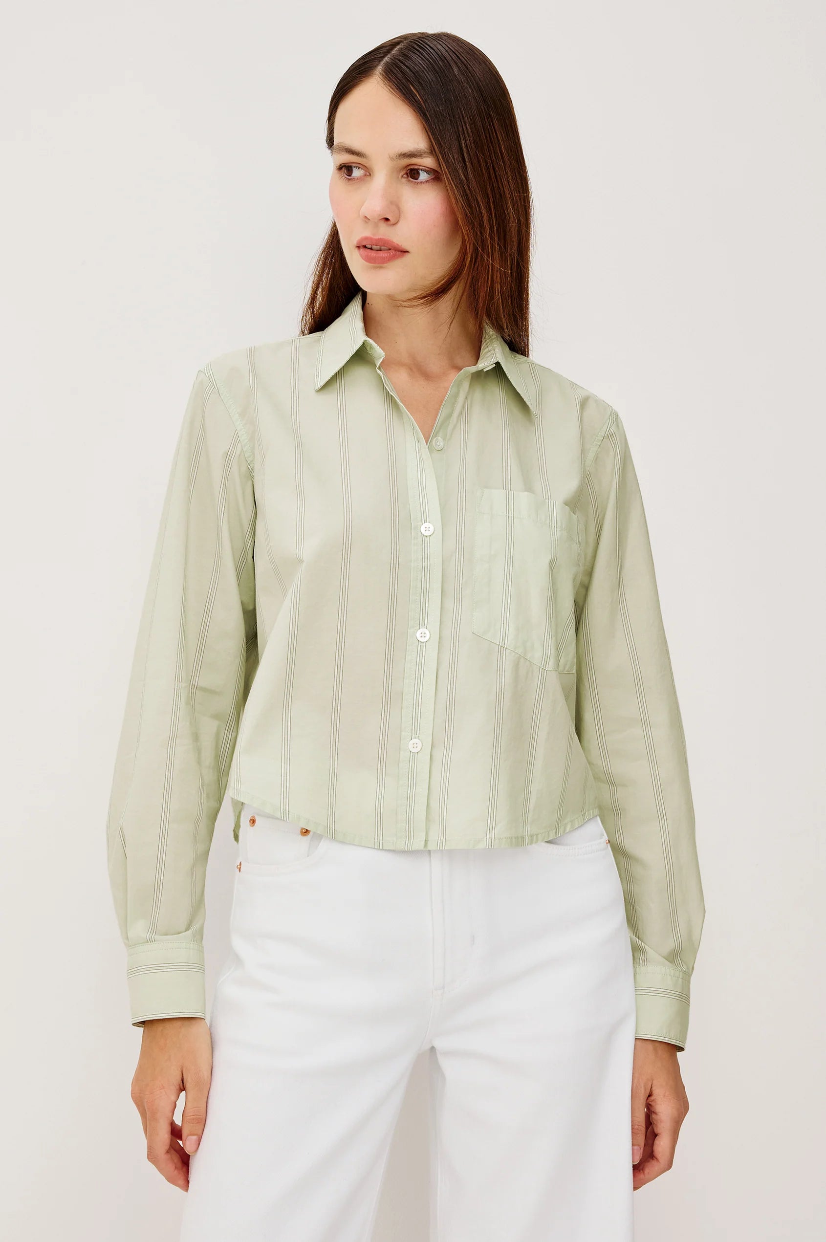 Rails | Ramy Shirt - Leon Stripe | Premium Cotton | Size L