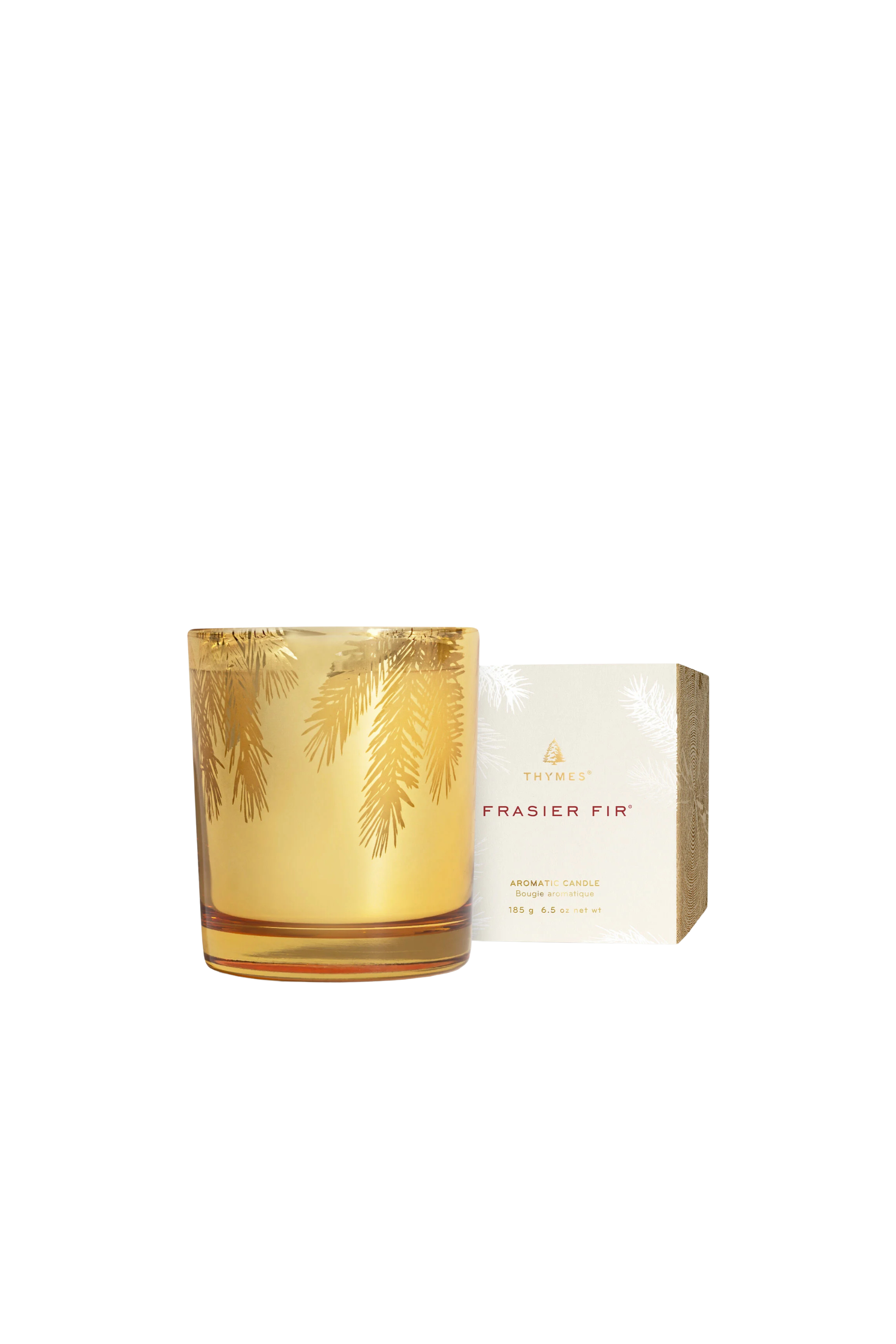 Thymes Frasier Fir 6.5oz Poured Gold