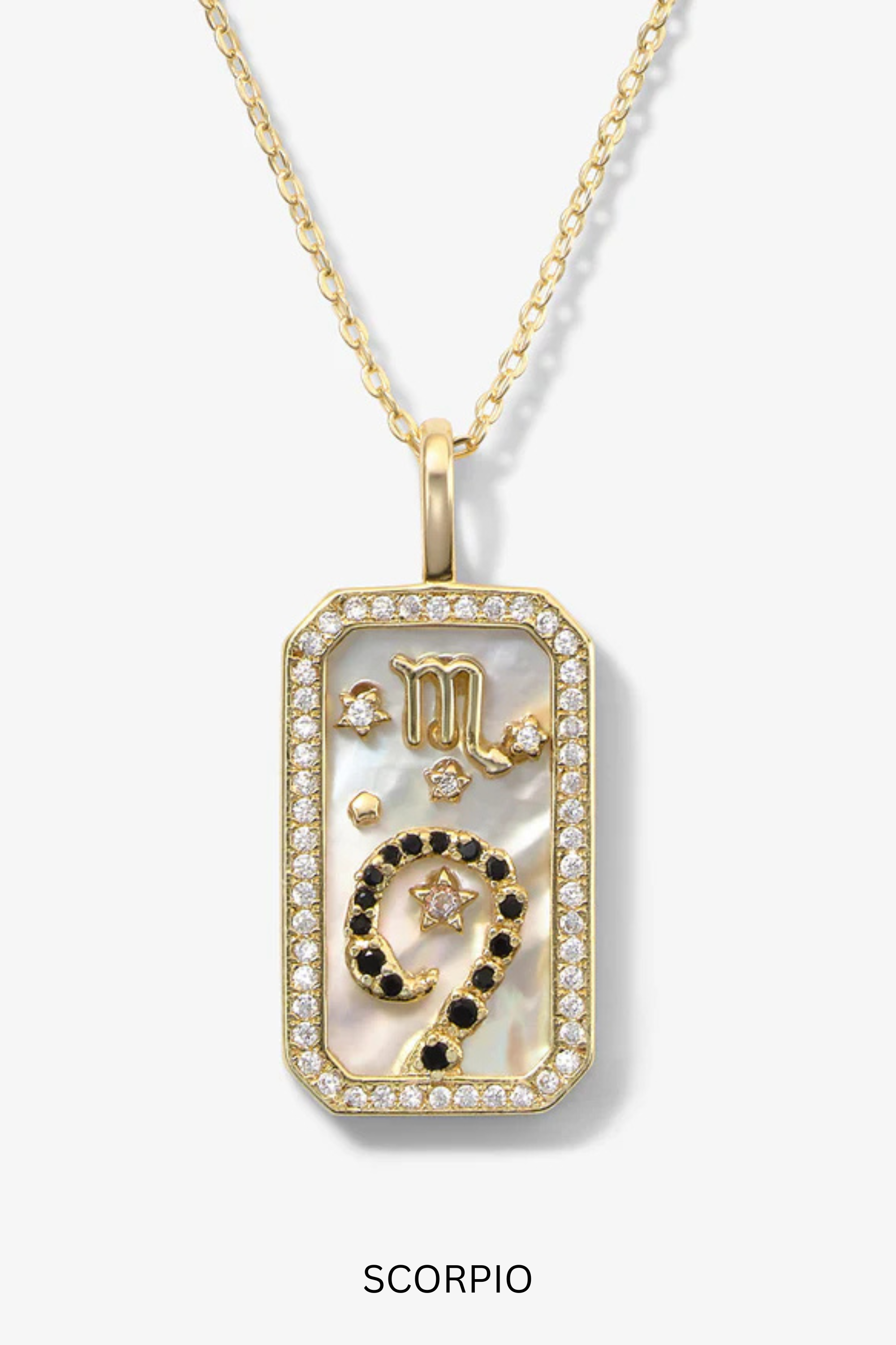 Melinda Maria Zodiac Amulet Necklace
