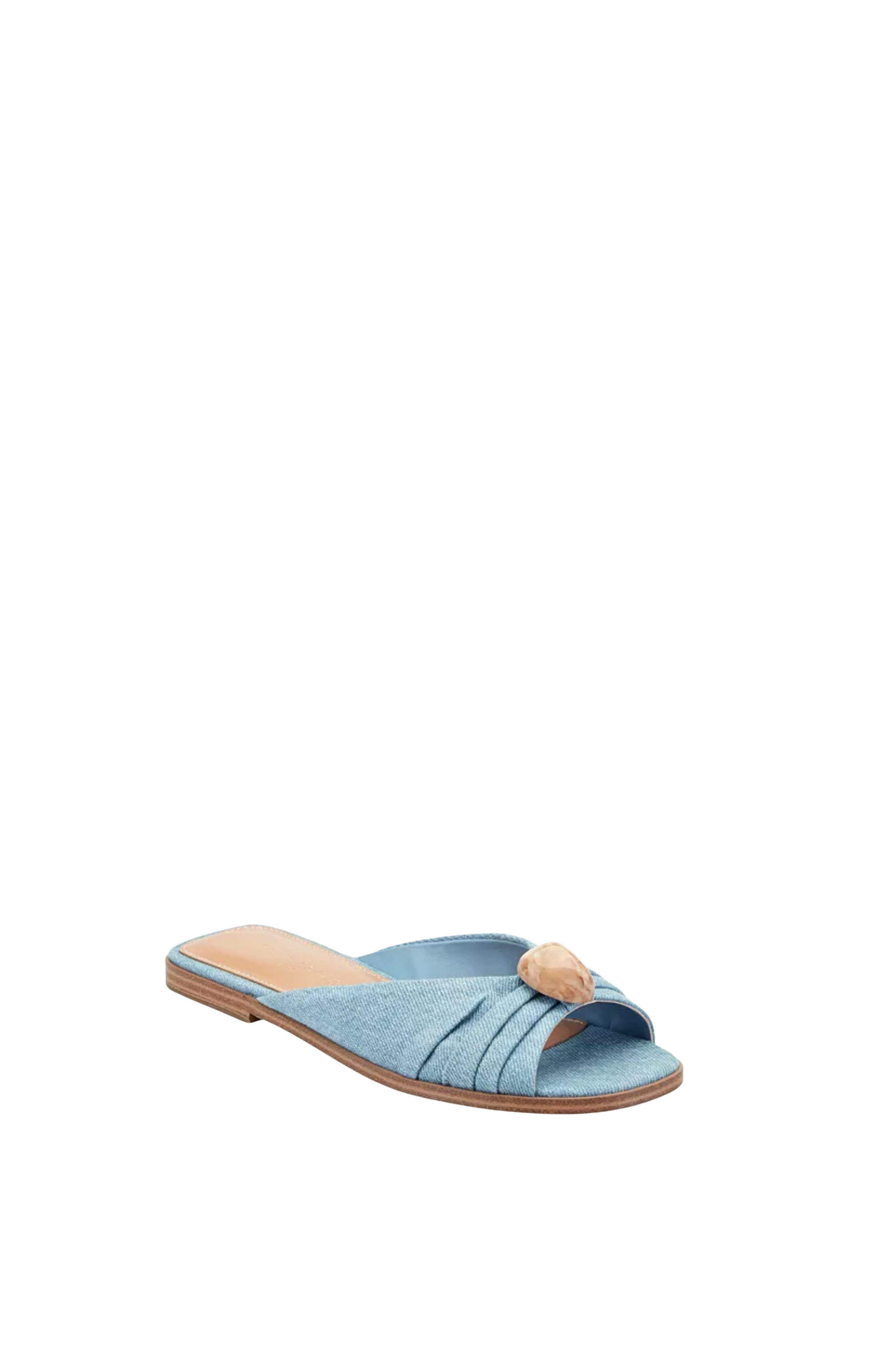 Marc Fisher Dalani Denim Slide Sandal