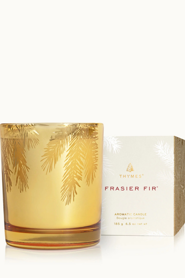 Thymes Frasier Fir 6.5oz Poured Gold