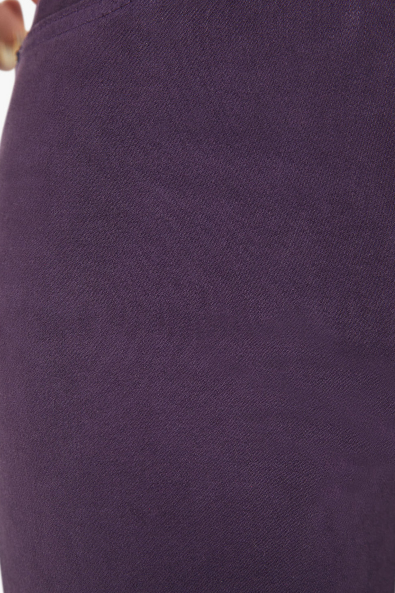 Mother High Waist Rascal Fray Blackberry