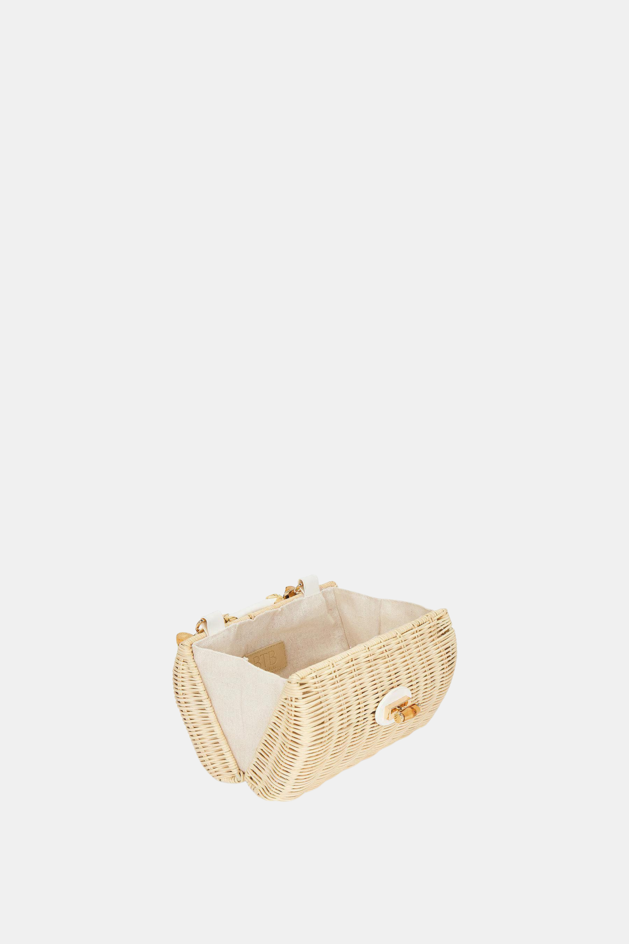 BTB Mason Bamboo Handle Bag