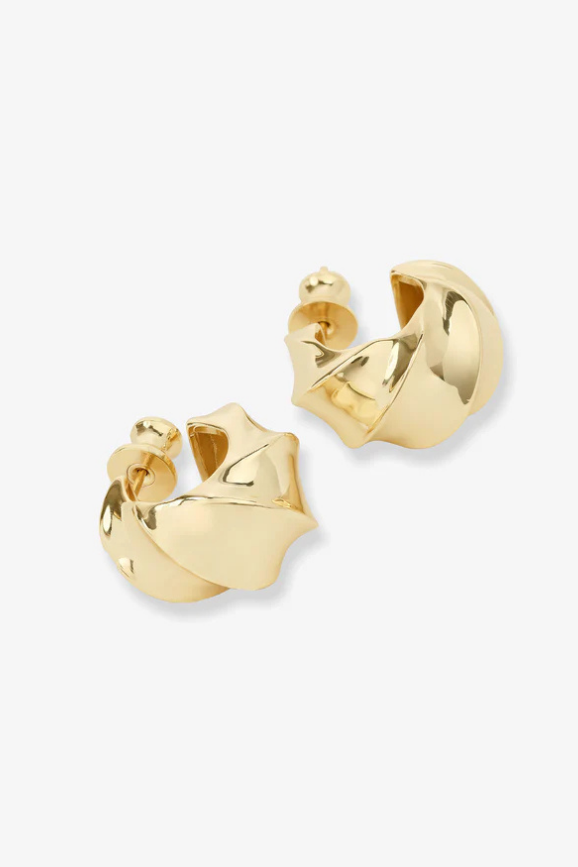 Melinda Maria With a Twist Hoops