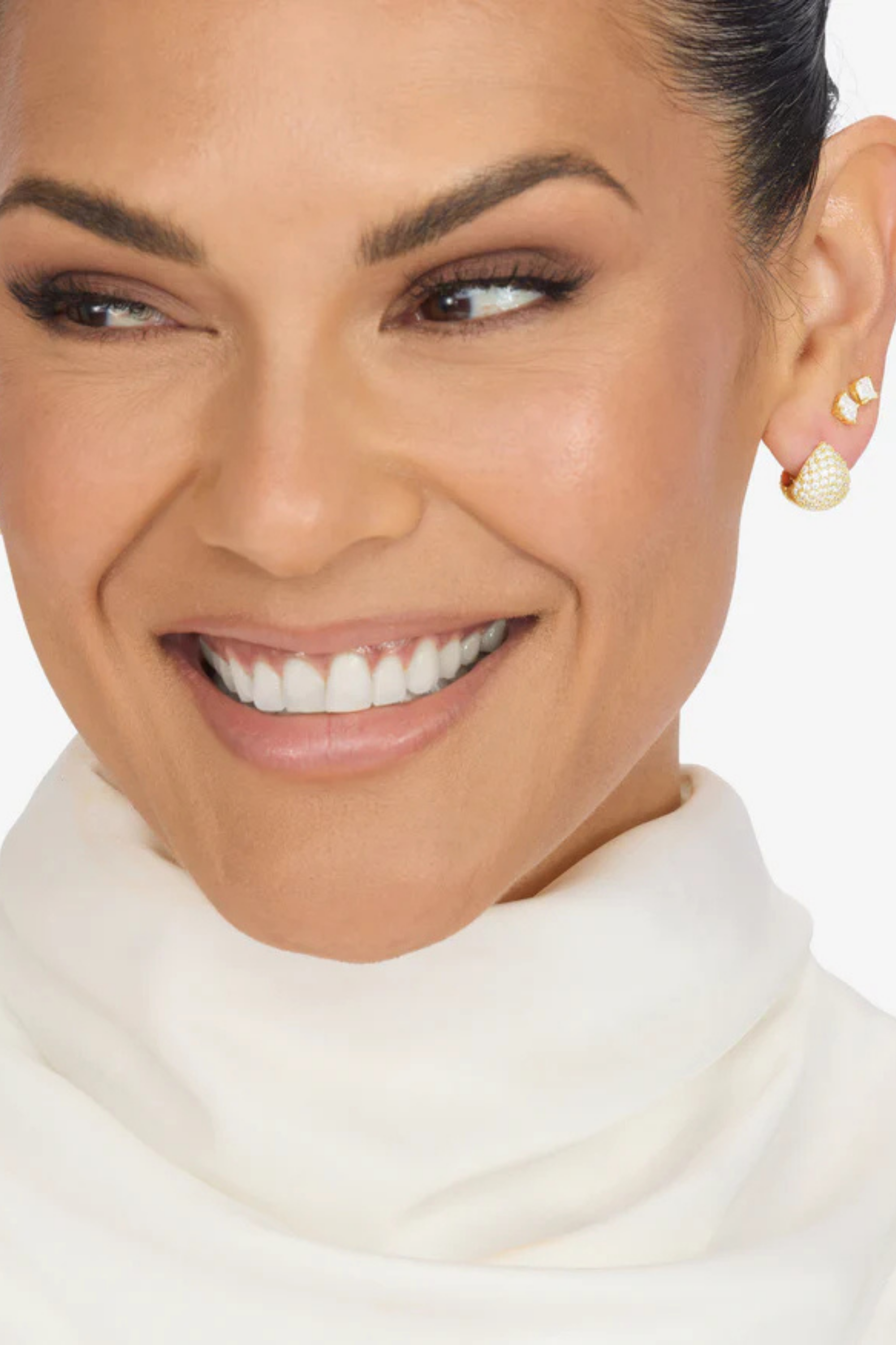 Melinda Maria Lil' Norah Pave Earrings