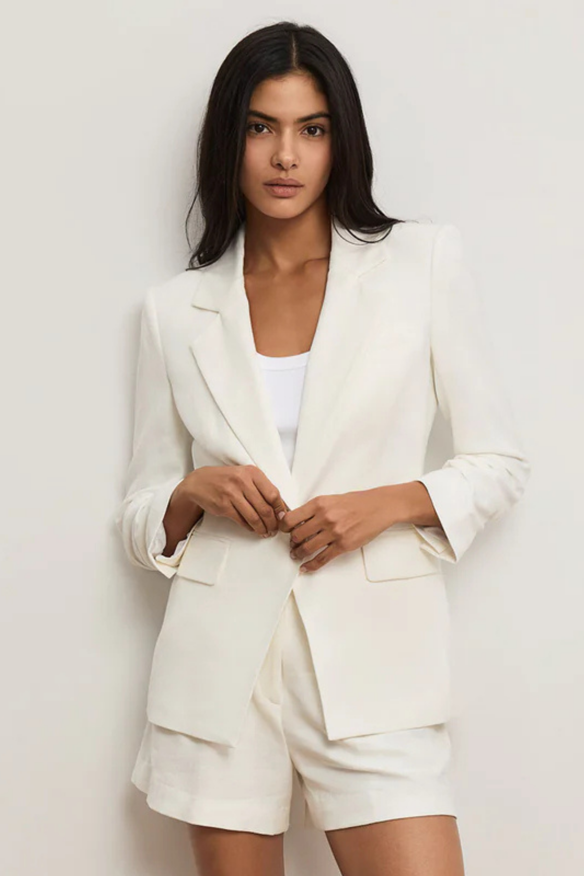 Veronica Beard Ivory Battista Jacket
