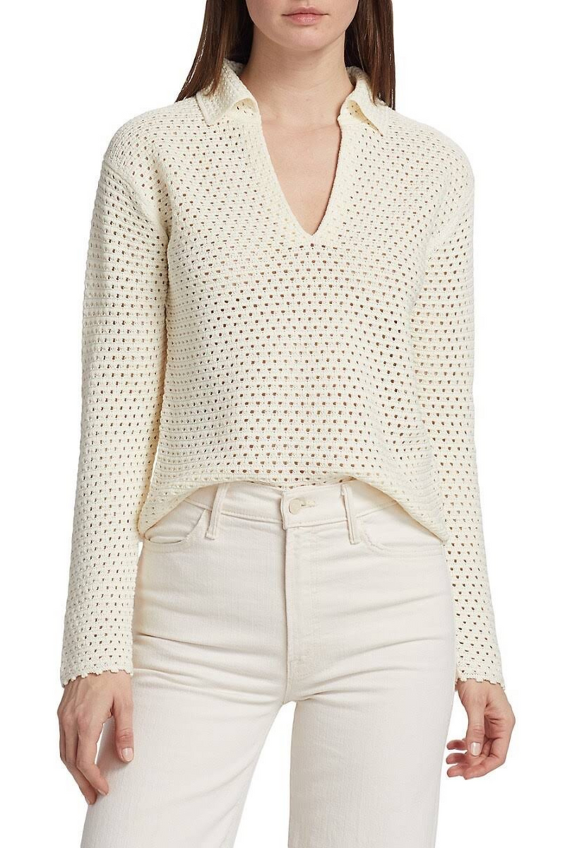 Vince Textured Baha Pullover
