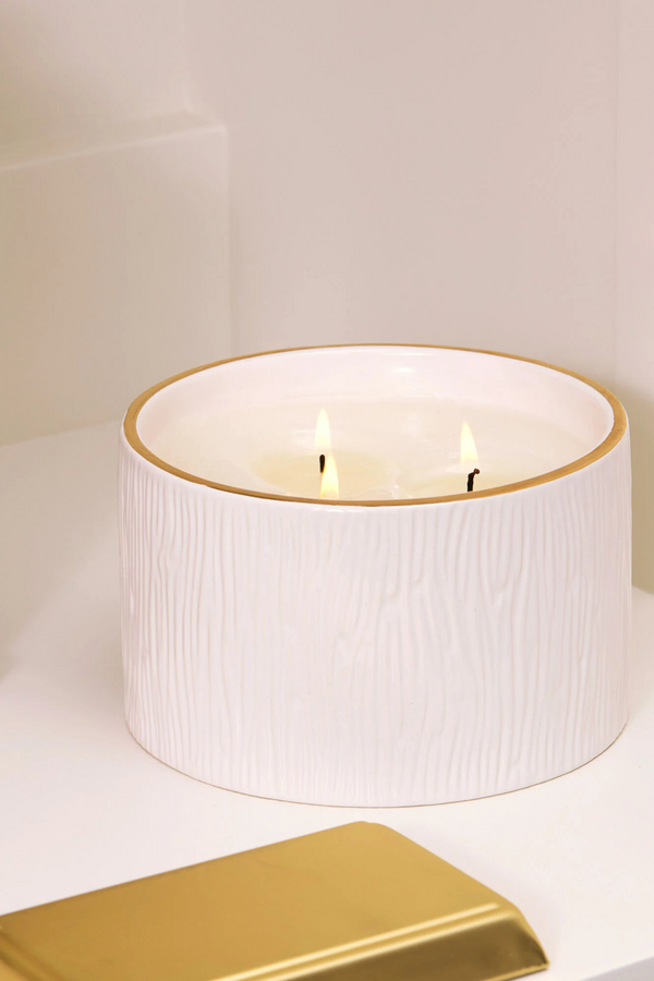 Thymes Frasier Fir Gilded 3-wick