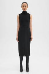 Theory Funnel Neck Dress