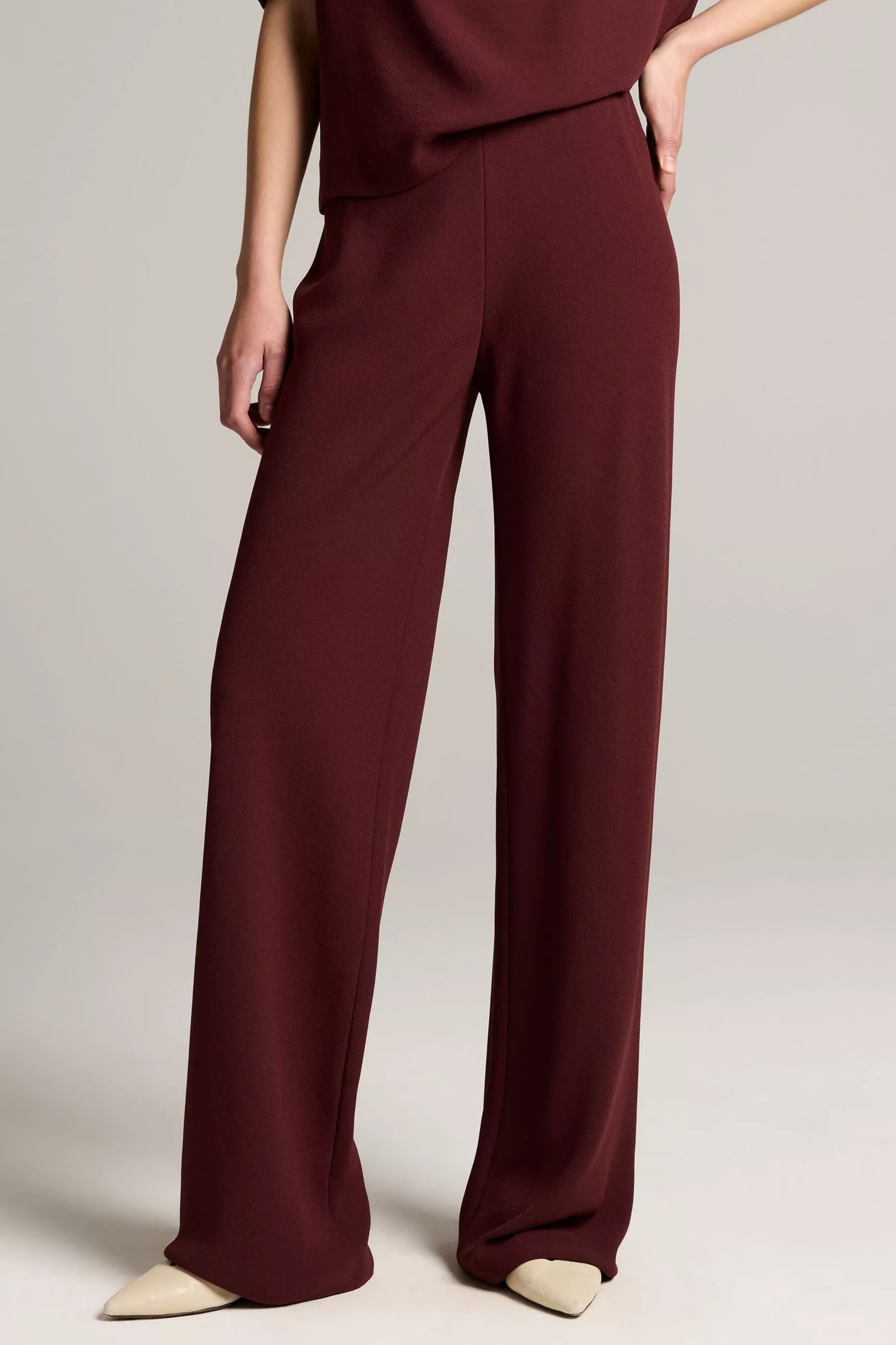 Vince Colette High Waist Crepe Bias Pant