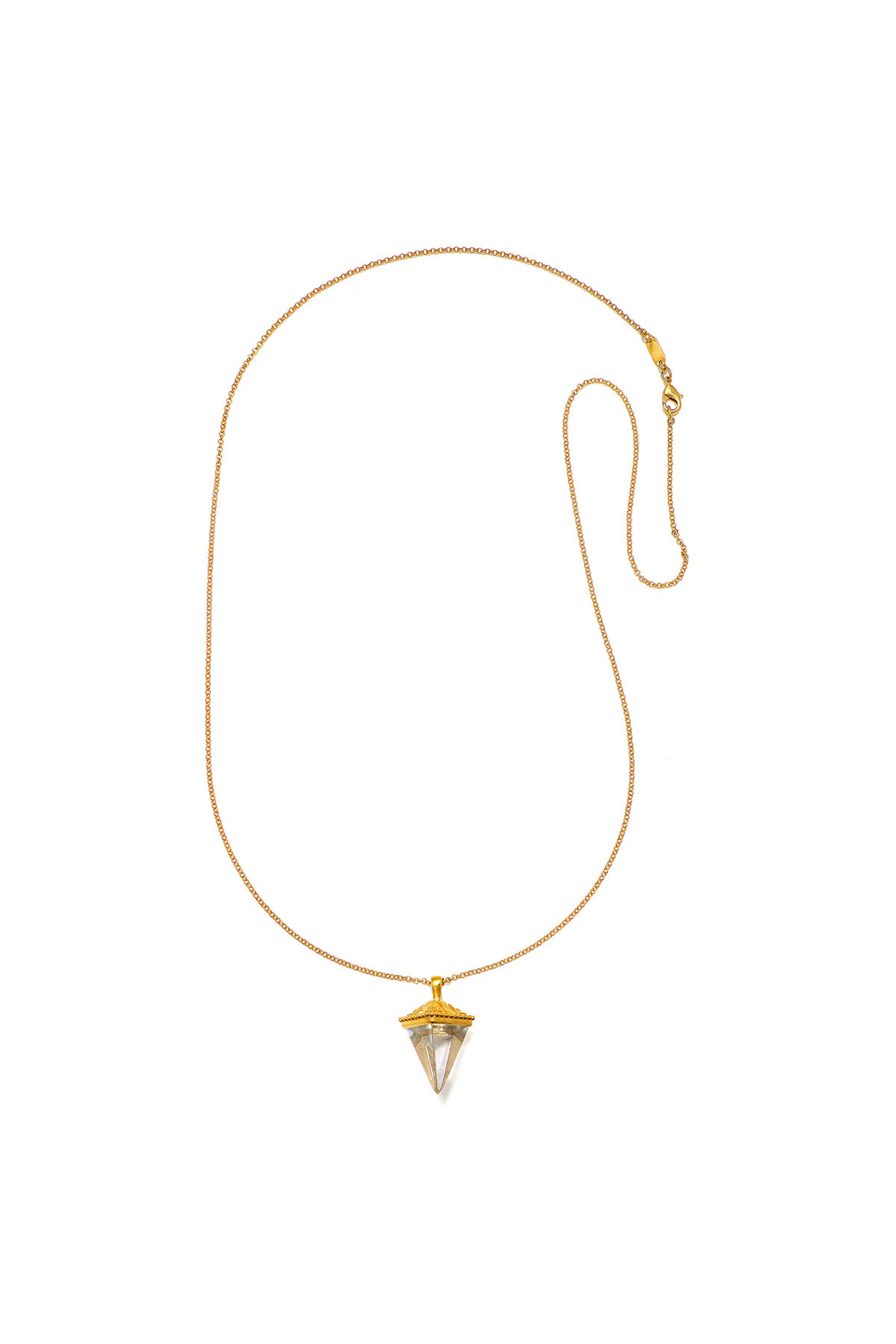 Satya Crystal Long Necklace