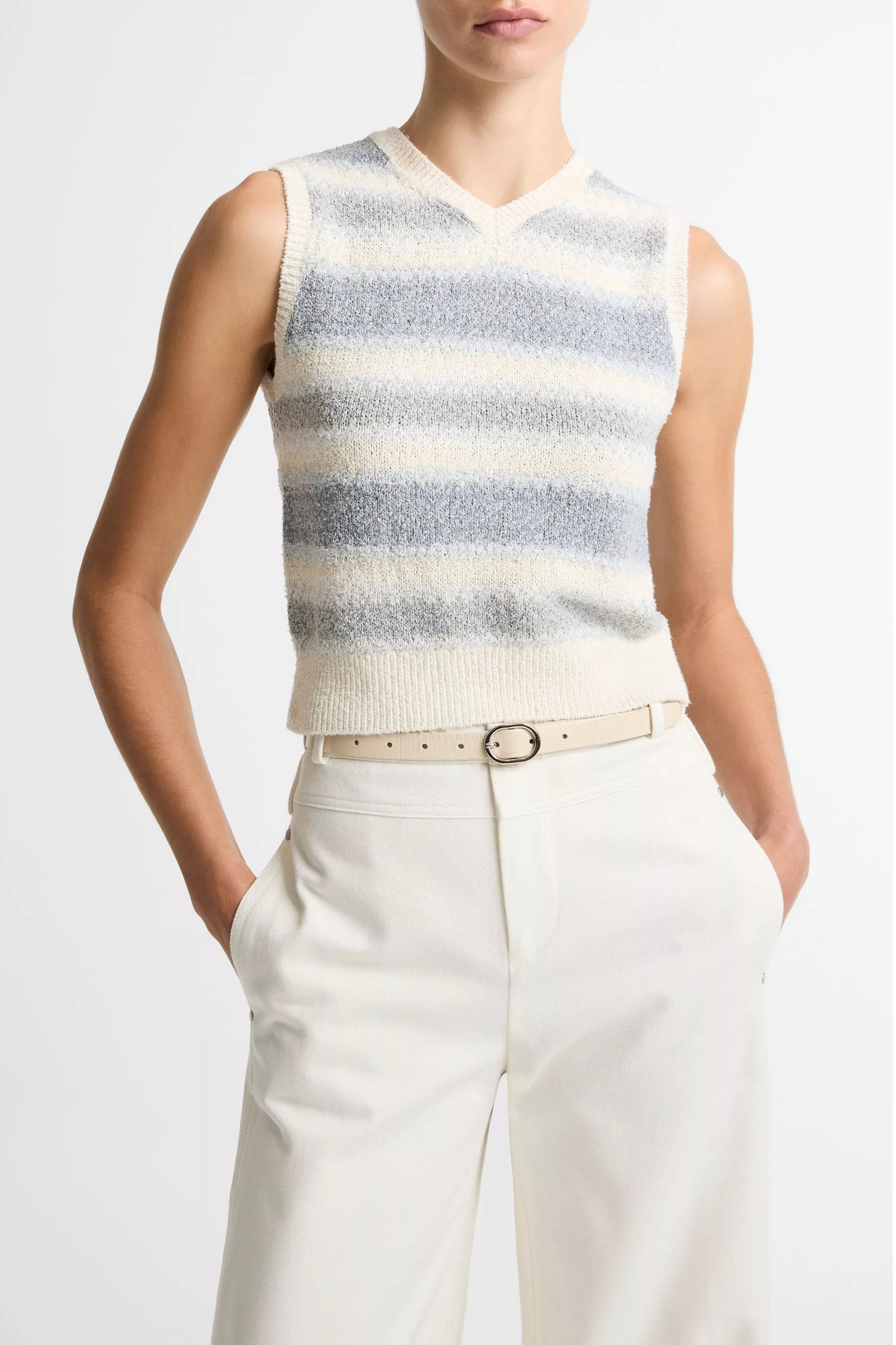 Vince Fair Isle Vest