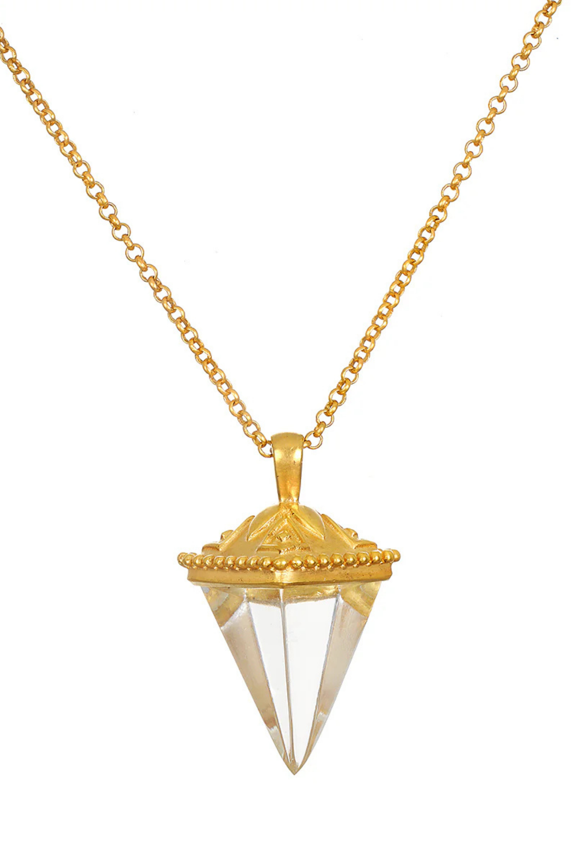 Satya Crystal Long Necklace
