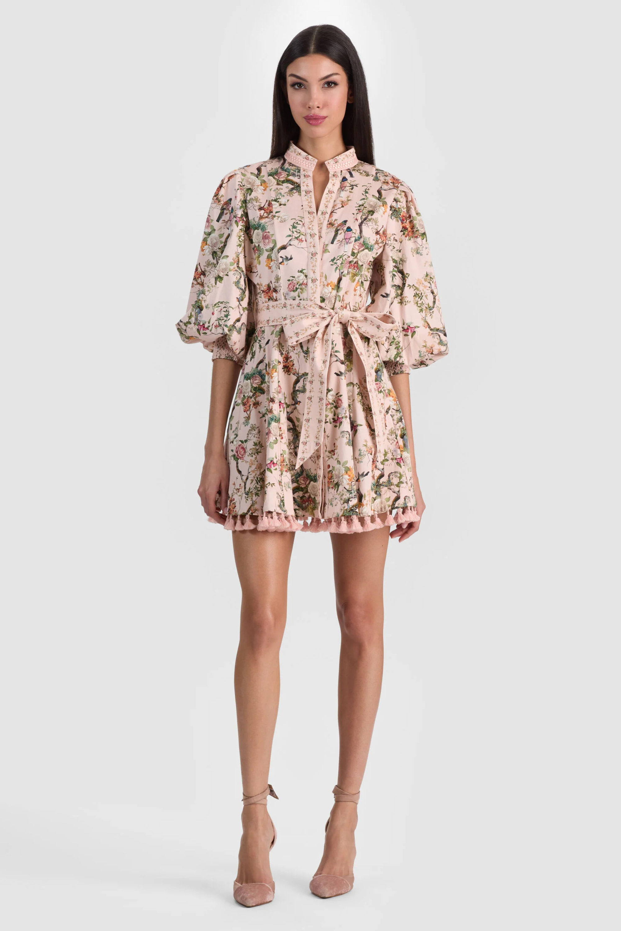 Alice + Olivia Lucy Mini Shirt Dress