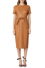 Shoshanna Rhonda Dress Camel