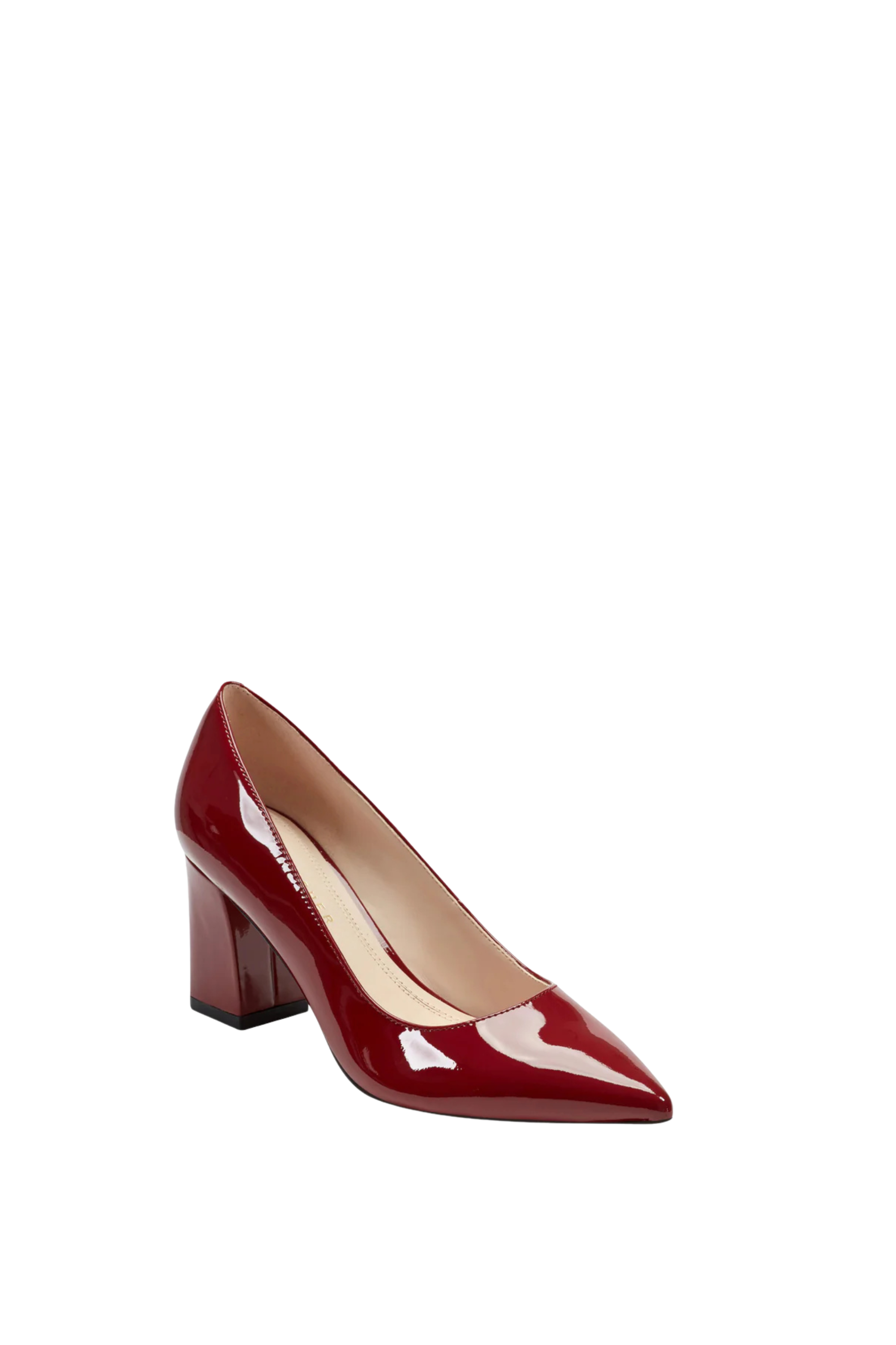 Marc Fisher Zala Pump in Dark Red