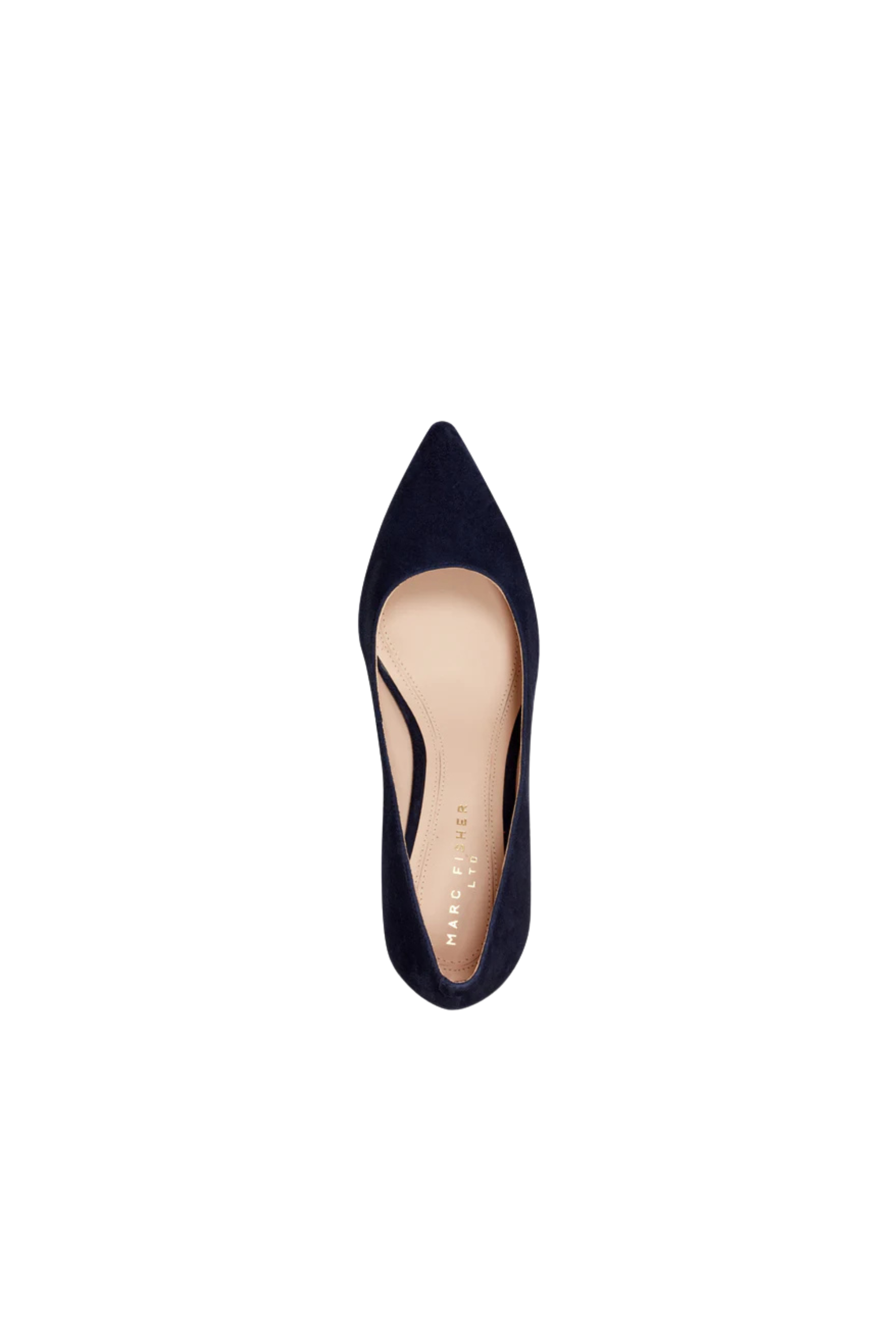 Marc Fisher Zala Pump Navy Suede
