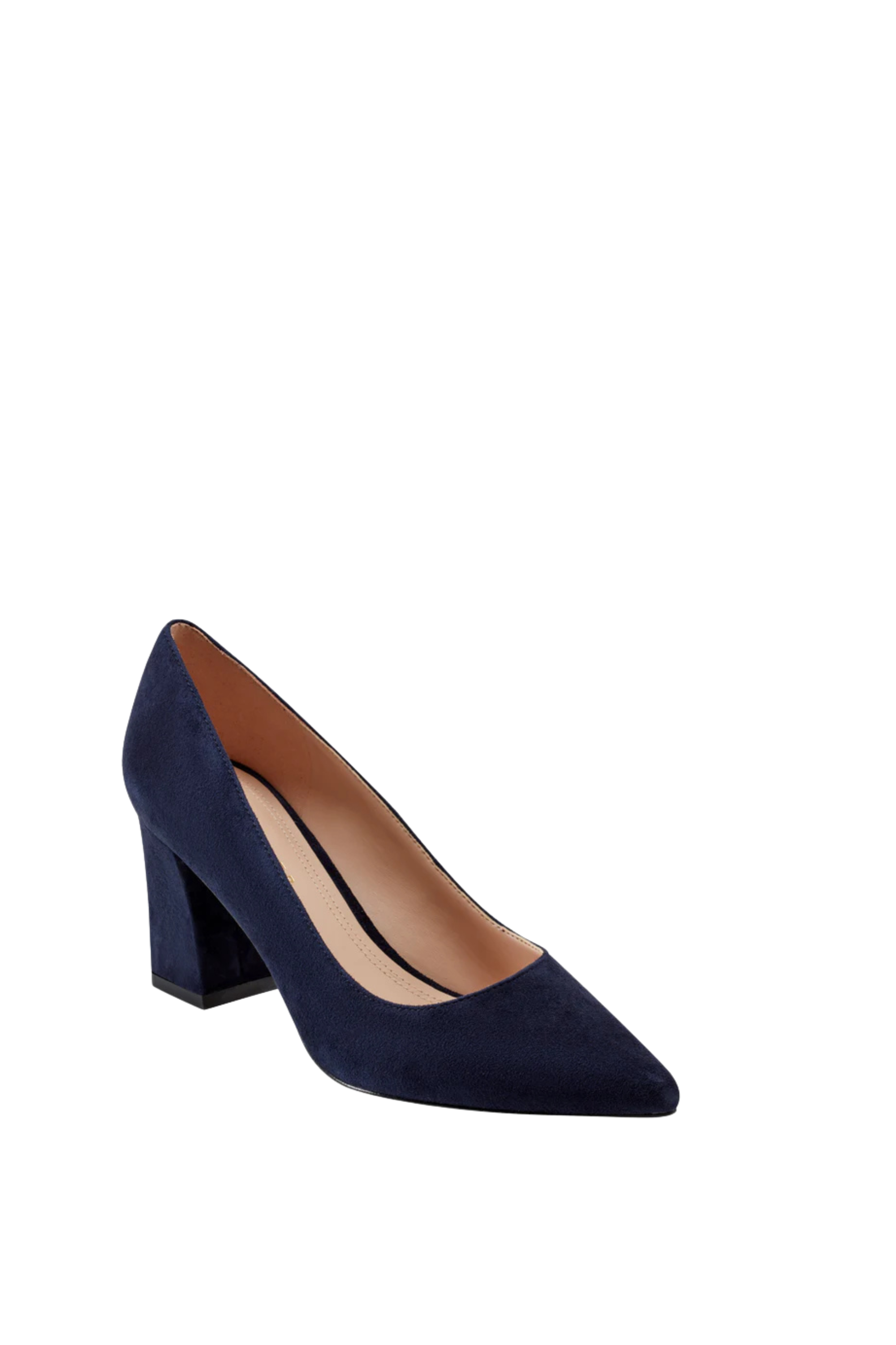 Marc Fisher Zala Pump Navy Suede