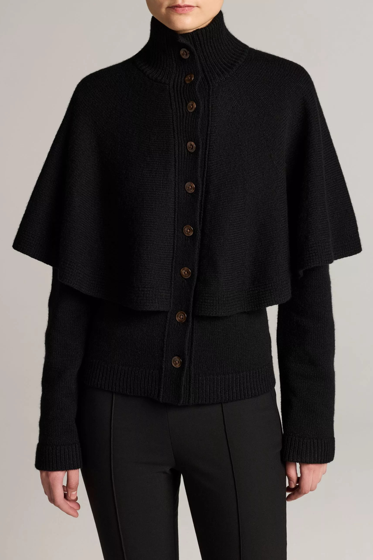 Vince Turtle Cape Cardi