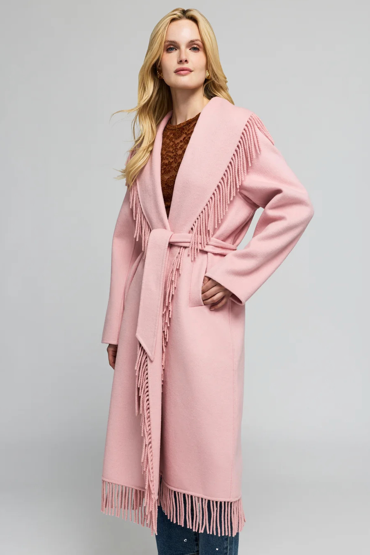 Generation Love Jenny Fringe Coat