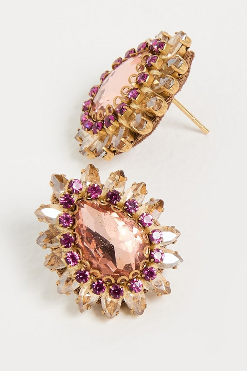 Deepa Gurnani Leesha Earrings