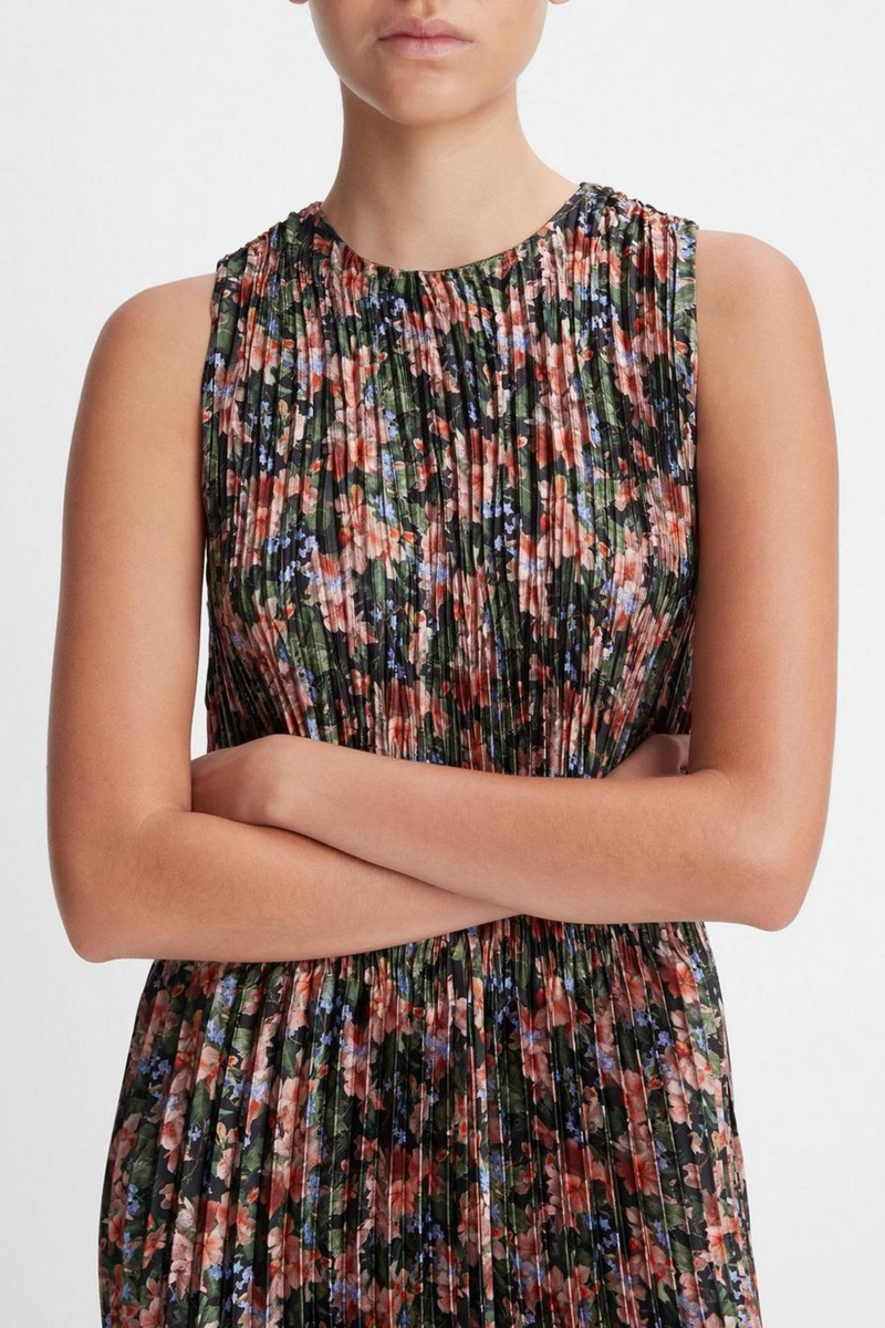 Vince Primrose Pleated Dress