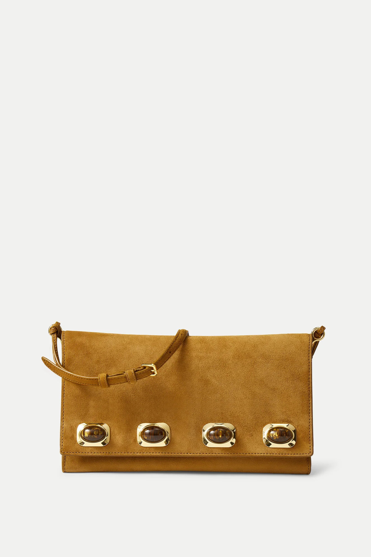 Veronica Beard Stone Embellished Edit Bag