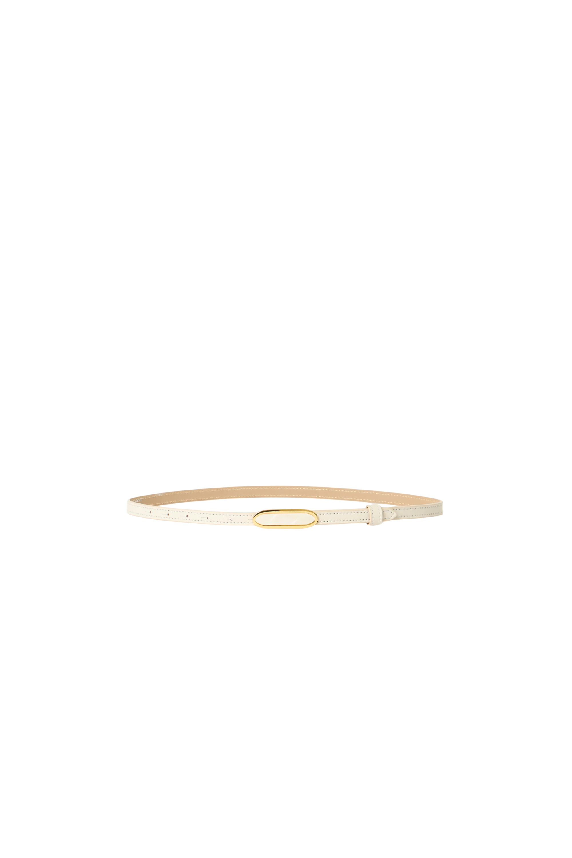 B-low the Belt Beryl in Gesso/Pearl