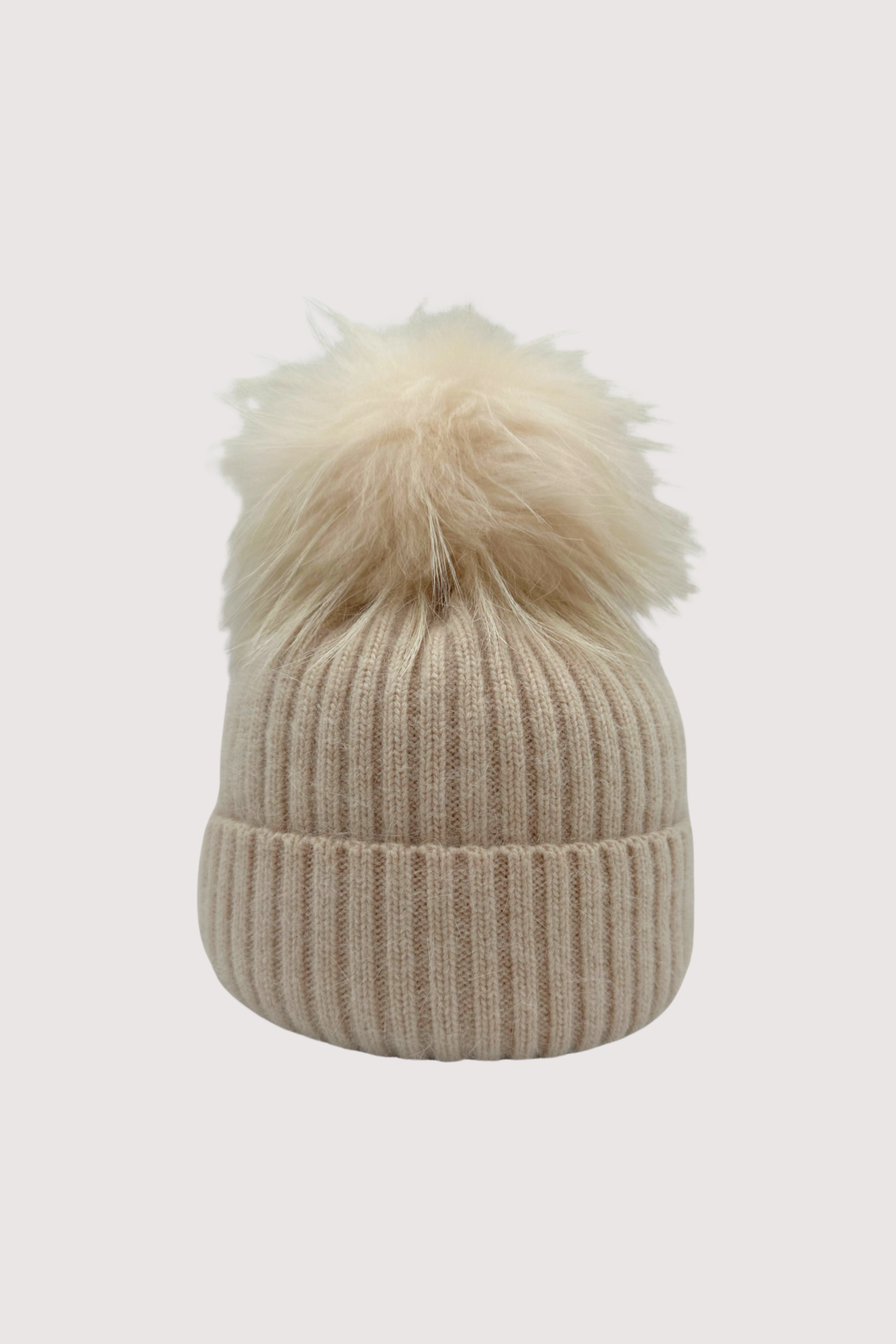 Linda Richards Knit PomPom Hat
