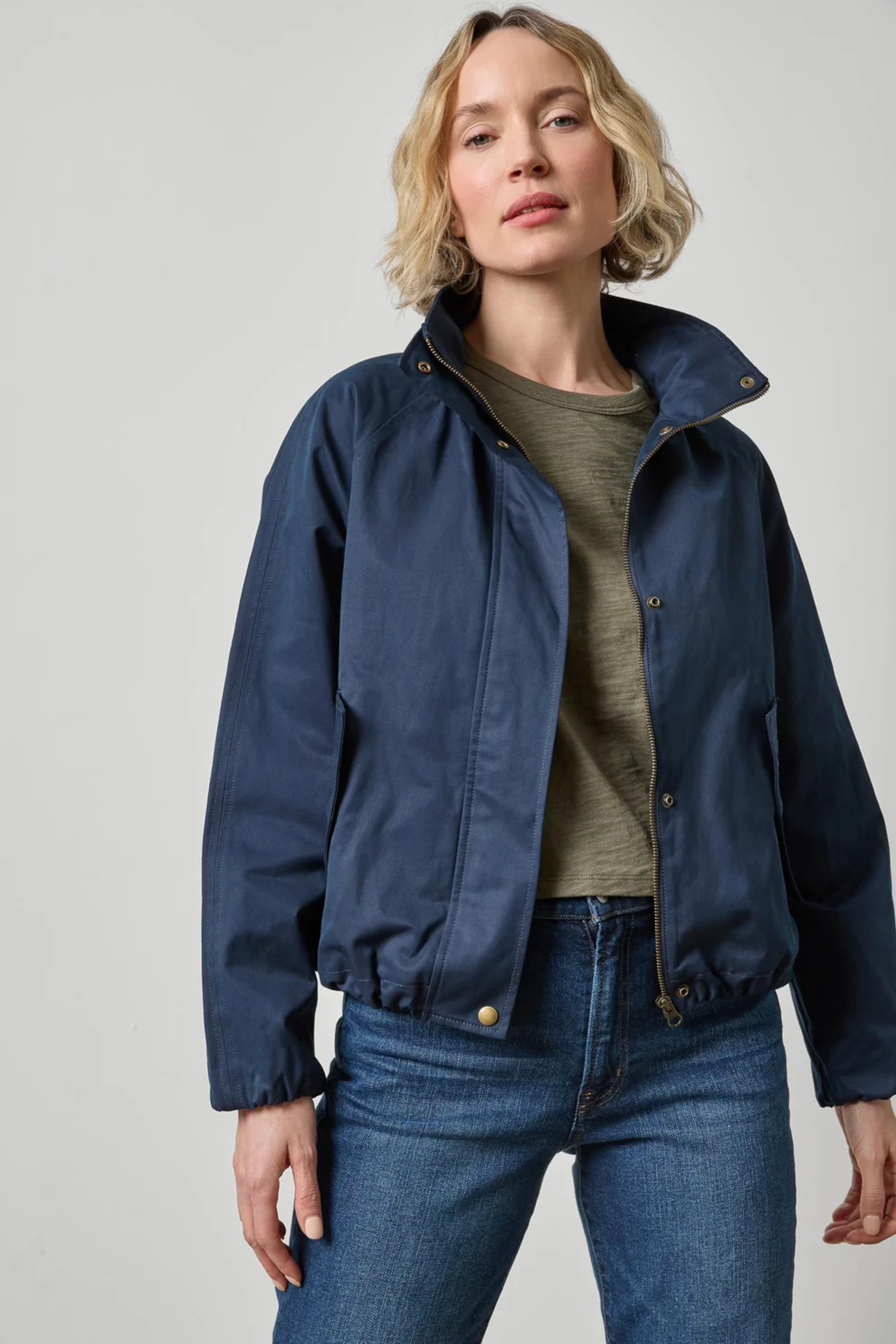 Lilla P Raglan Bomber Jacket
