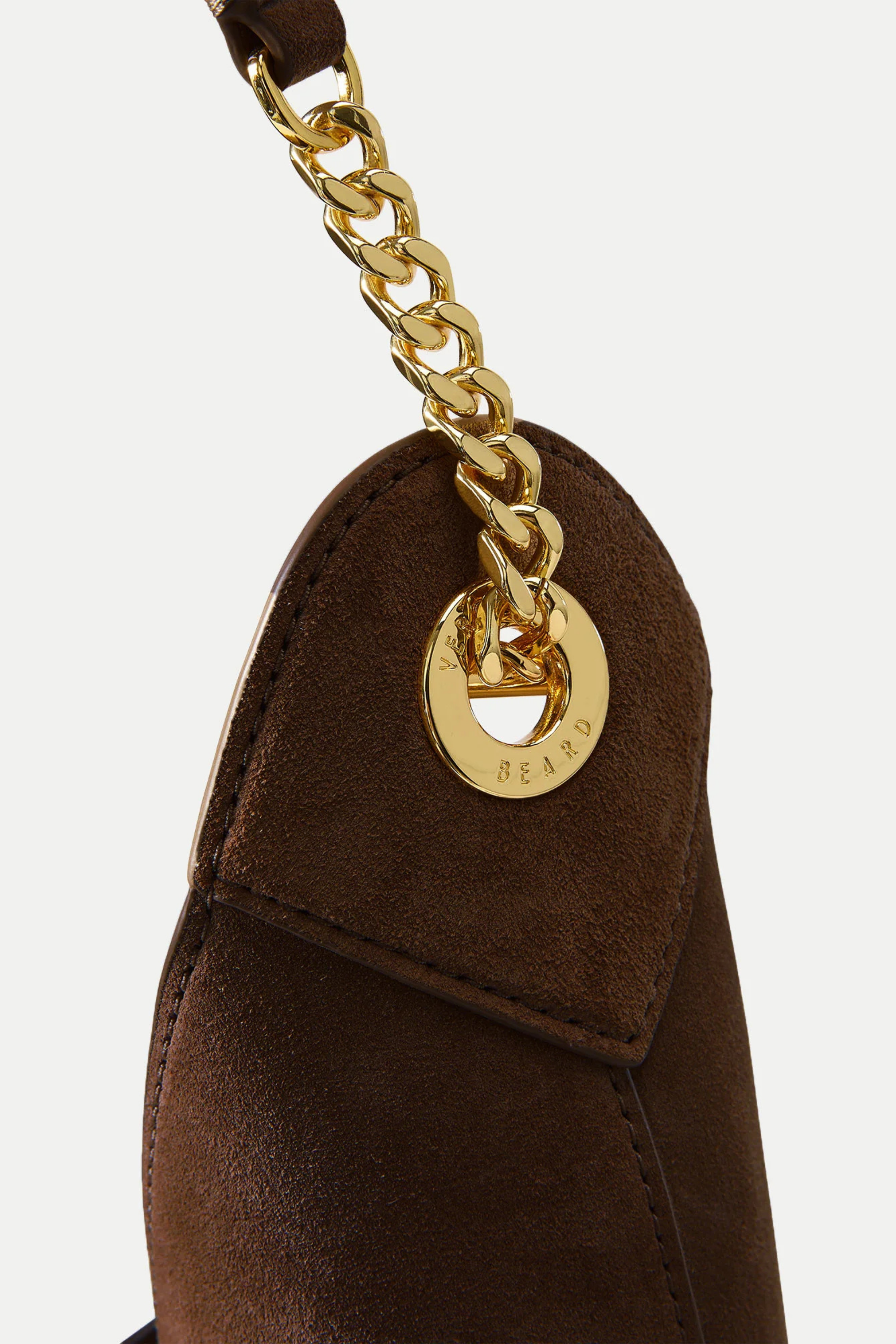 Veronica Beard Suede Jour Bag