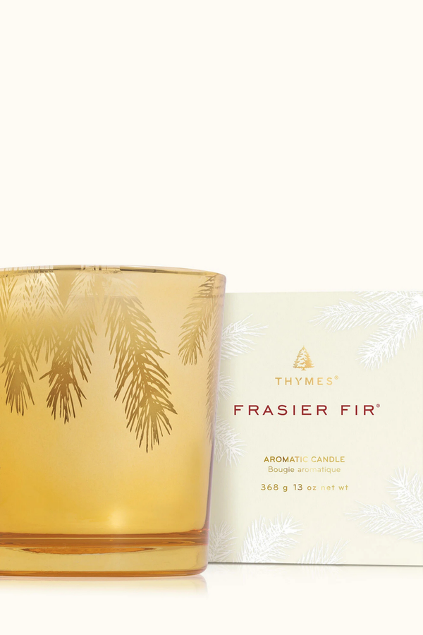 Thymes Frasier Fir 13oz Poured Gilded