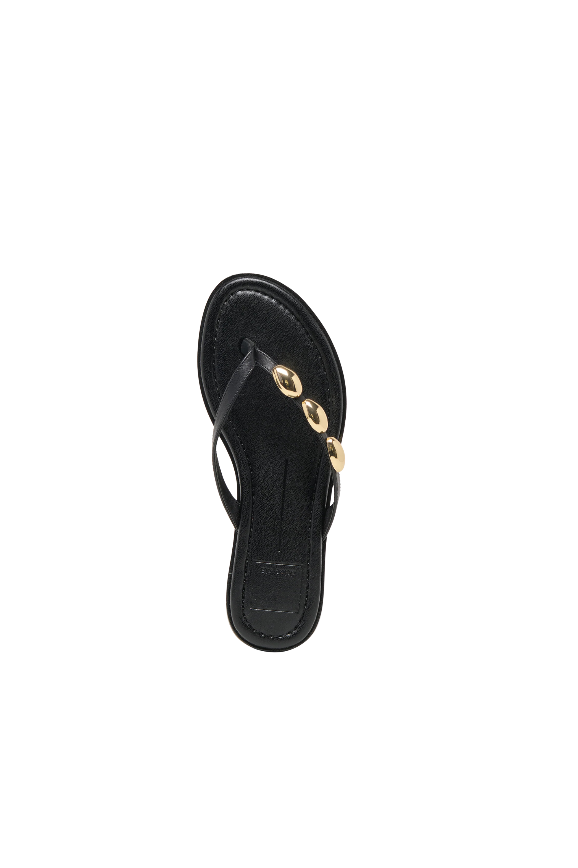 Dolce Vita Juny Black Leather Sandal
