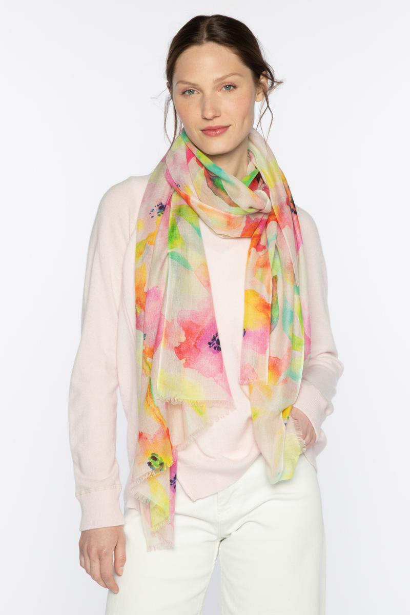 Kinross Posy Print Scarf