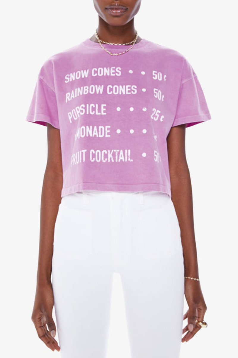 Mother The Grab Back Tee Snow Cone