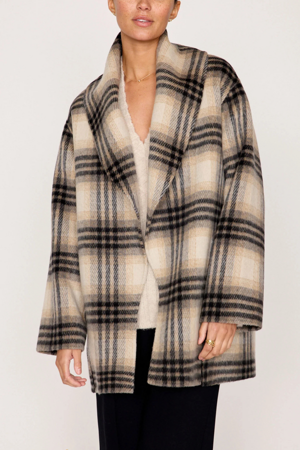 Brochu Walker Plaid Coat