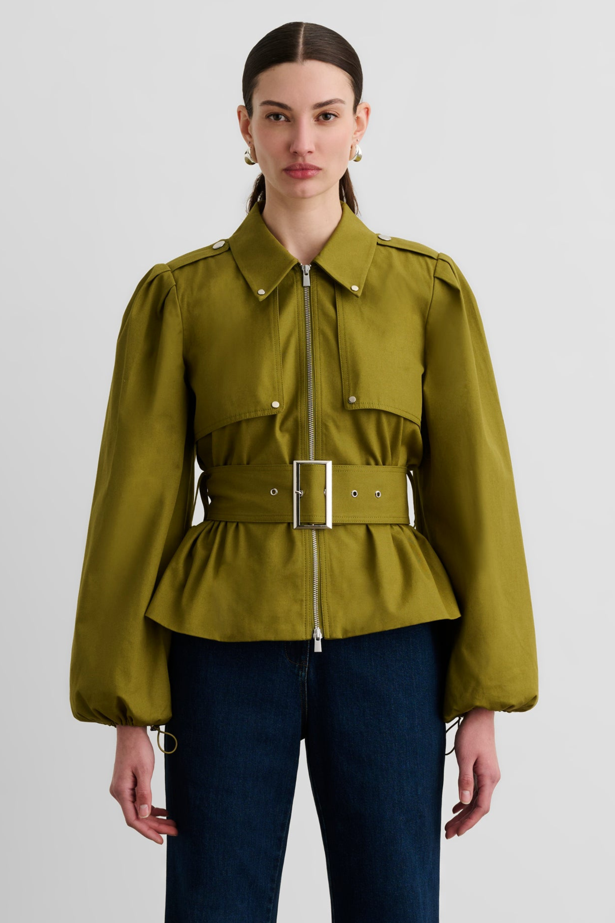 Toccin Brighton Belted Zip Jacket