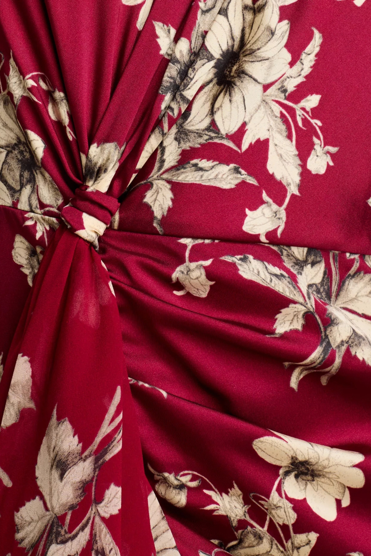 Cinq a Sept Handsketched Floral Cyrus Dress