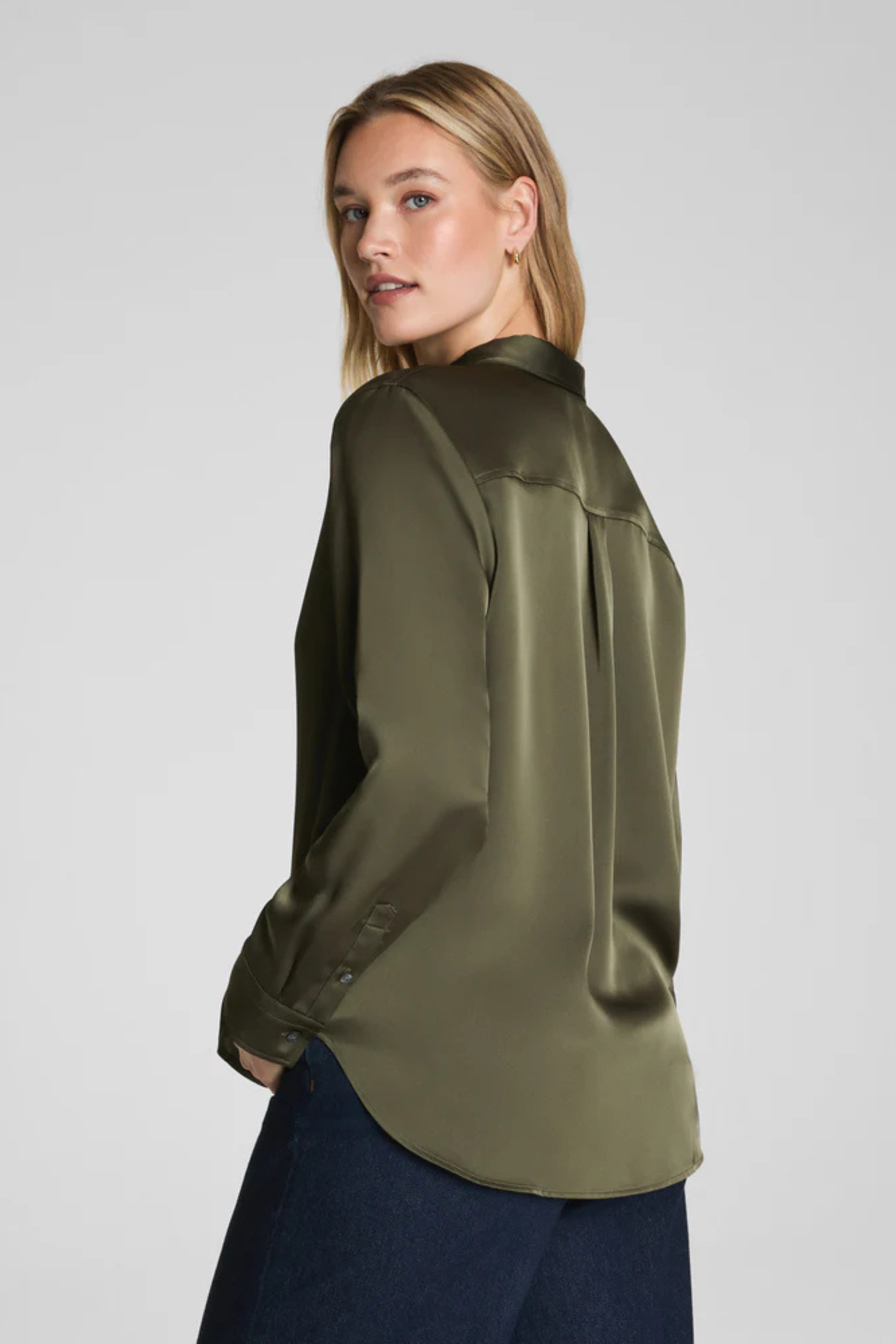 Spanx Better Than Silk Buttondown